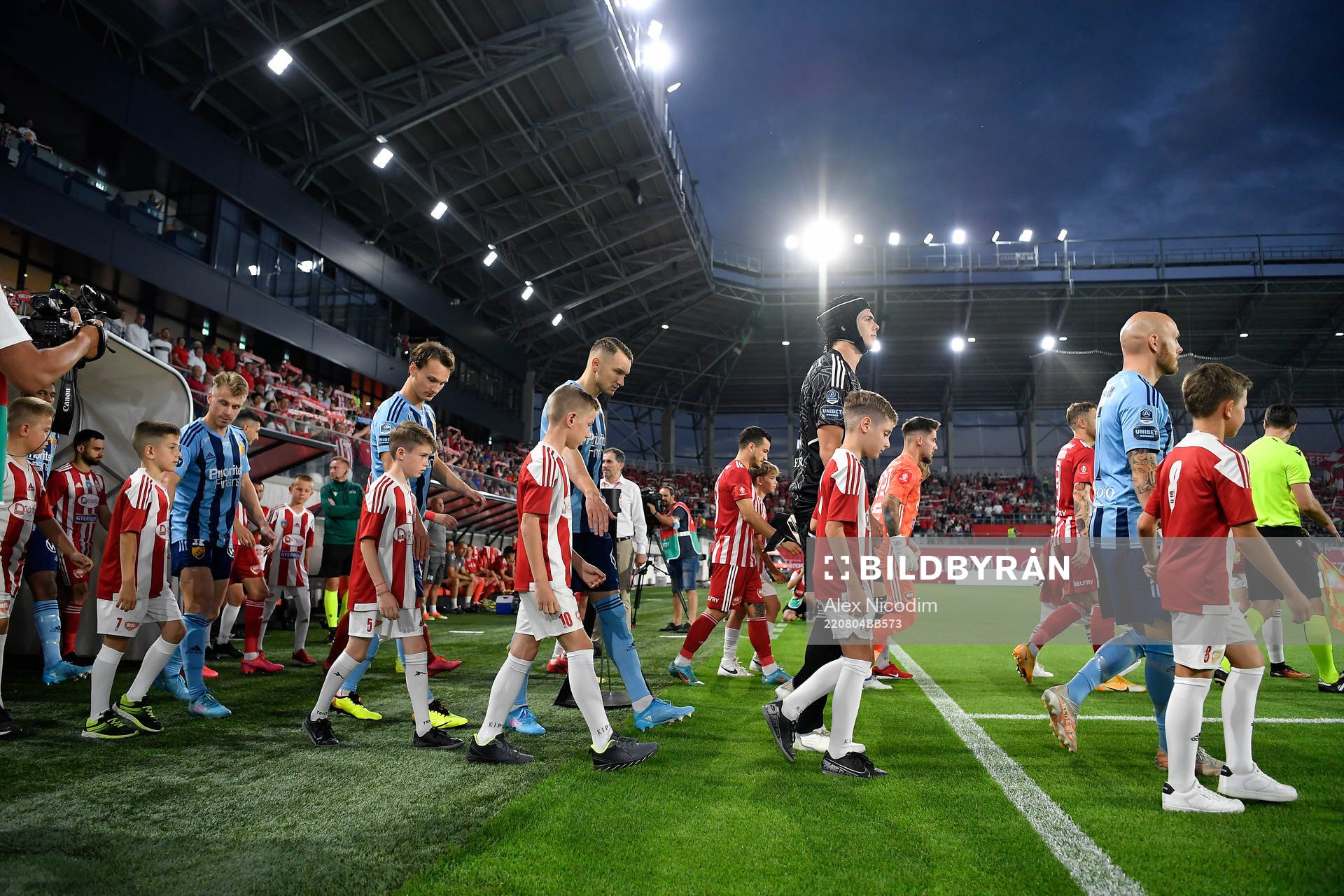 Hjalmar Ekdal, Piotr Johansson, goalkeeper Jacob Widell
