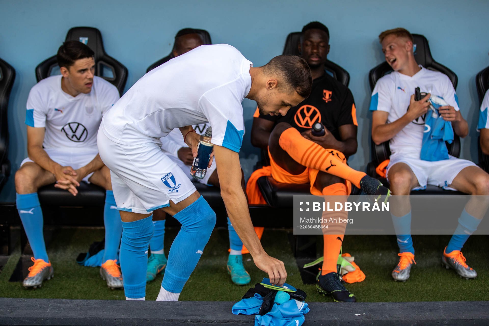 Samuel Adrian, Veljko Birmancevic, goalkeeper Ismael