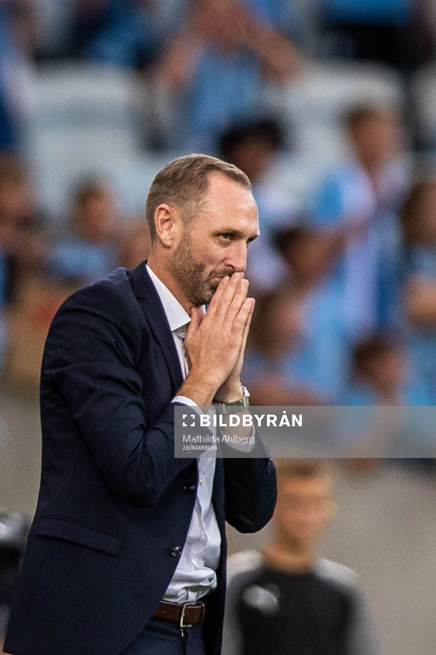 Andreas Georgson, head coach and sport director of Malmö FF