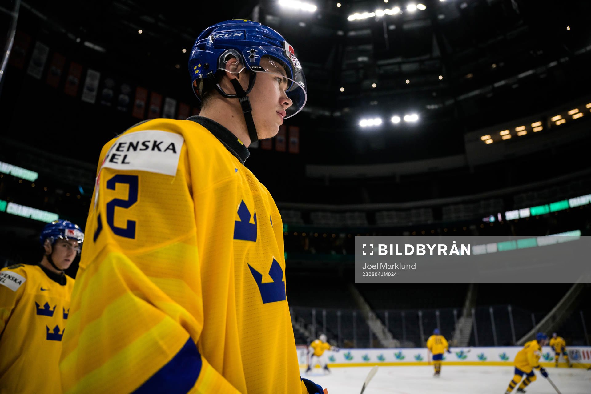 William Wallinder of Sweden at warm-up