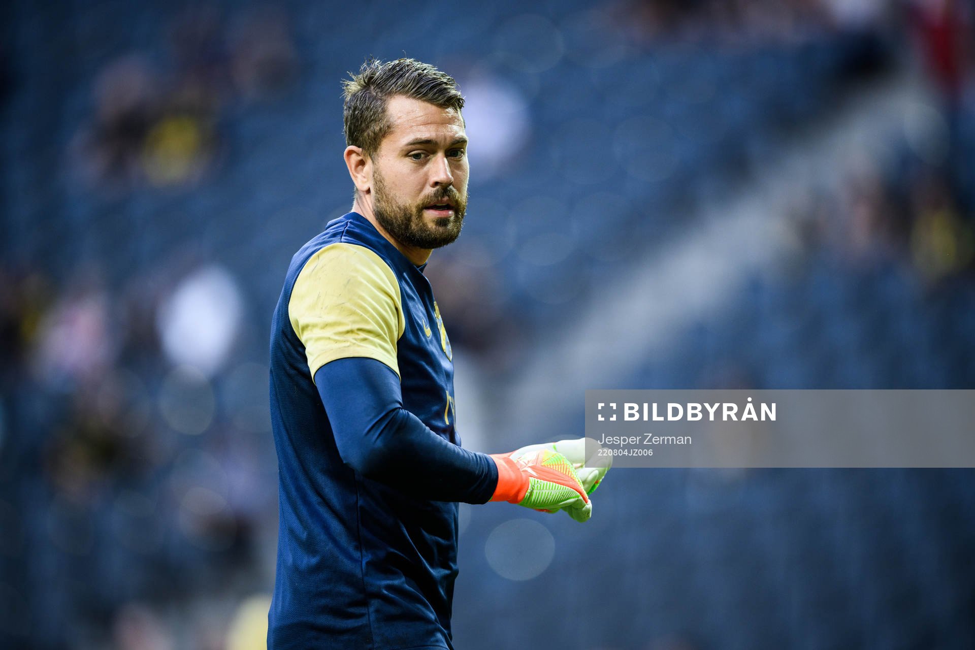 goalkeeper Kristoffer Nordfeldt of AIK
