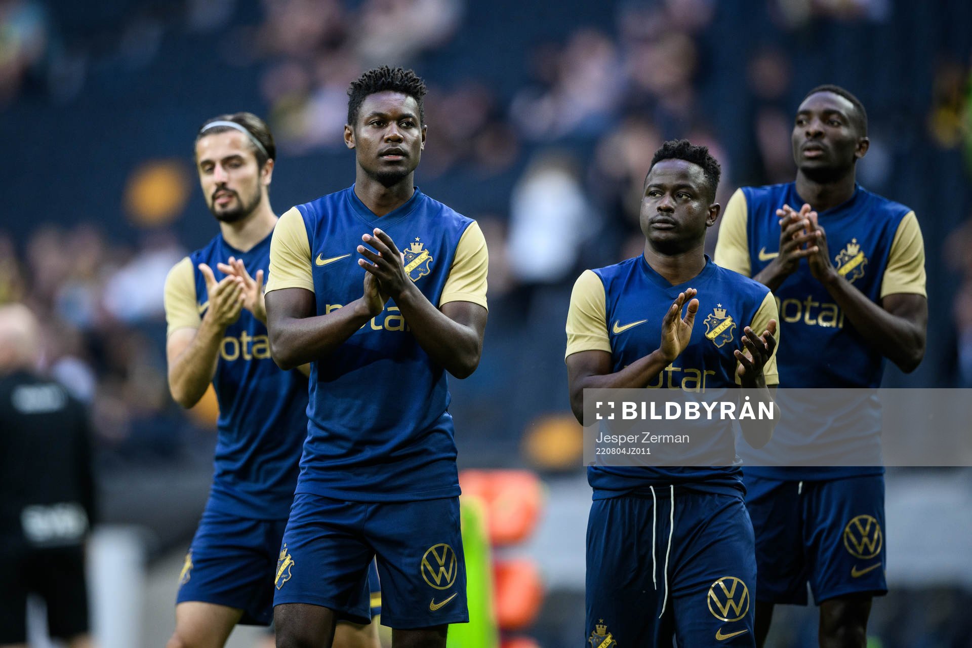 Henry Atola and Erick Otieno Ouma of AIK