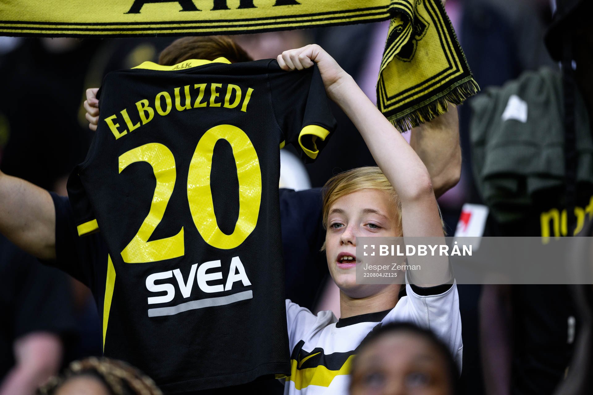 An AIK supporter
