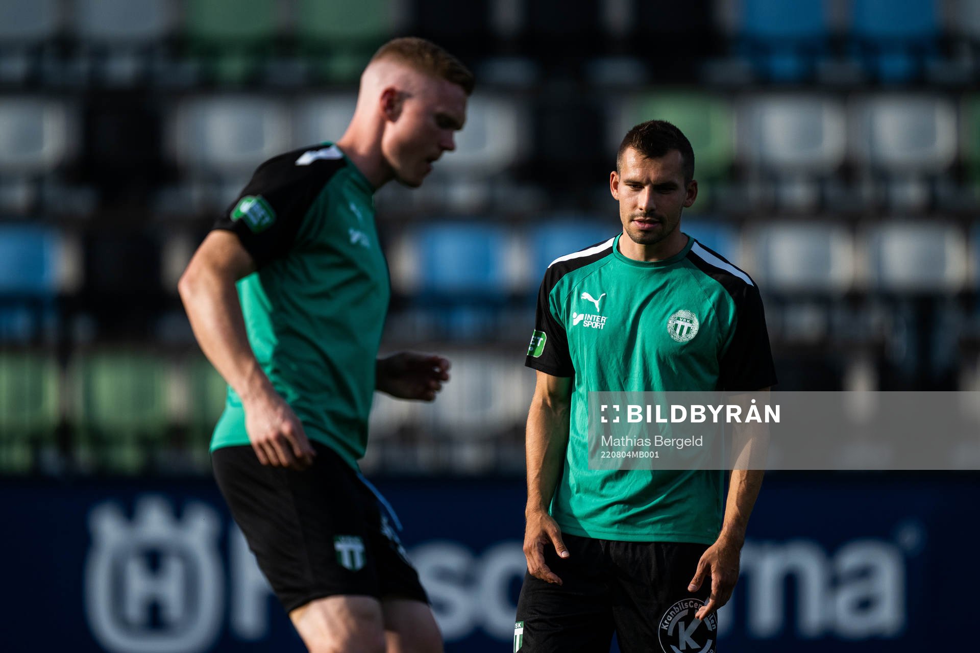 Västerås SKs David Engström och Michal Pawlik