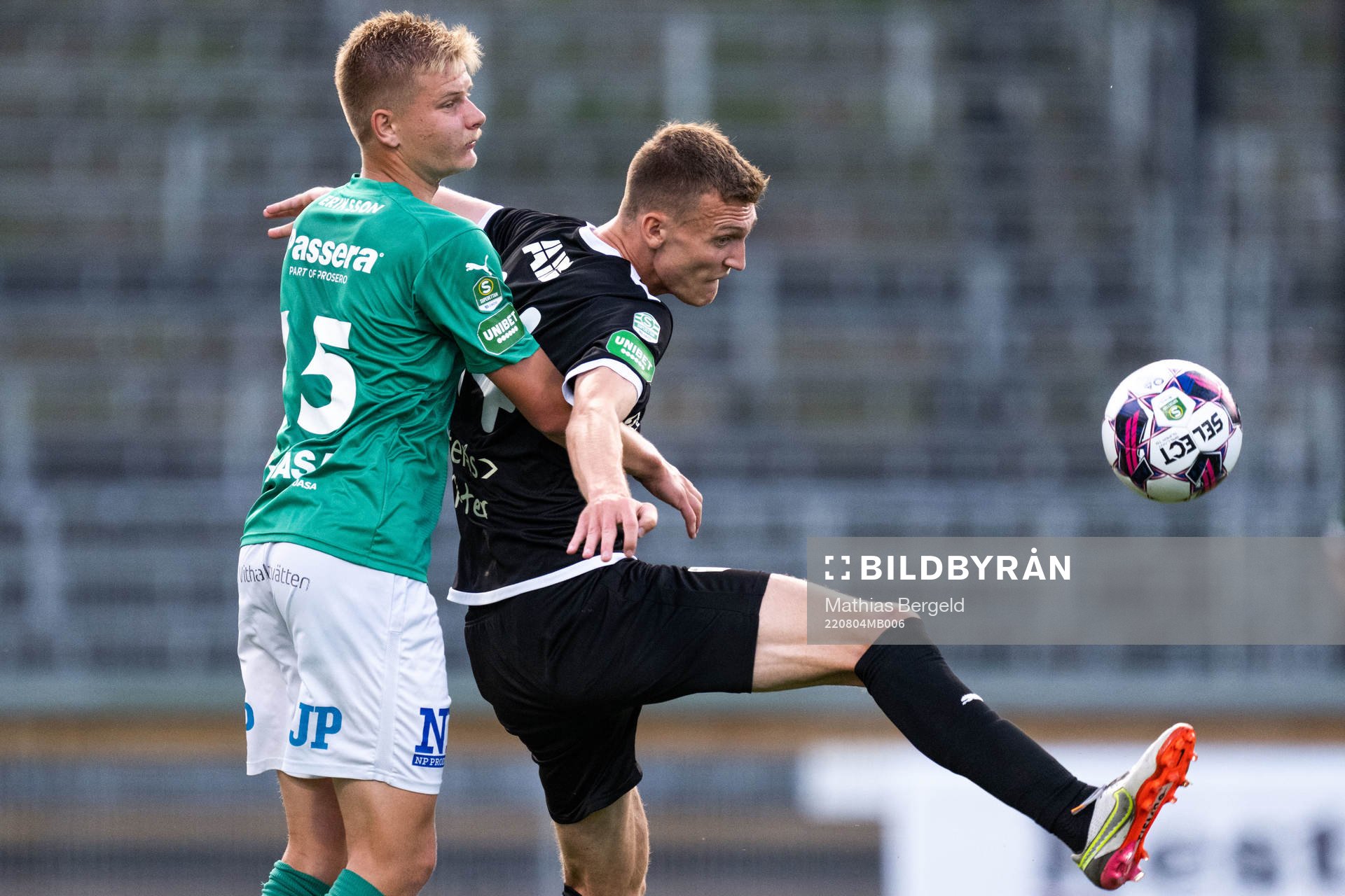Jönköpings Södras Arvid Eriksson och Västerås SKs