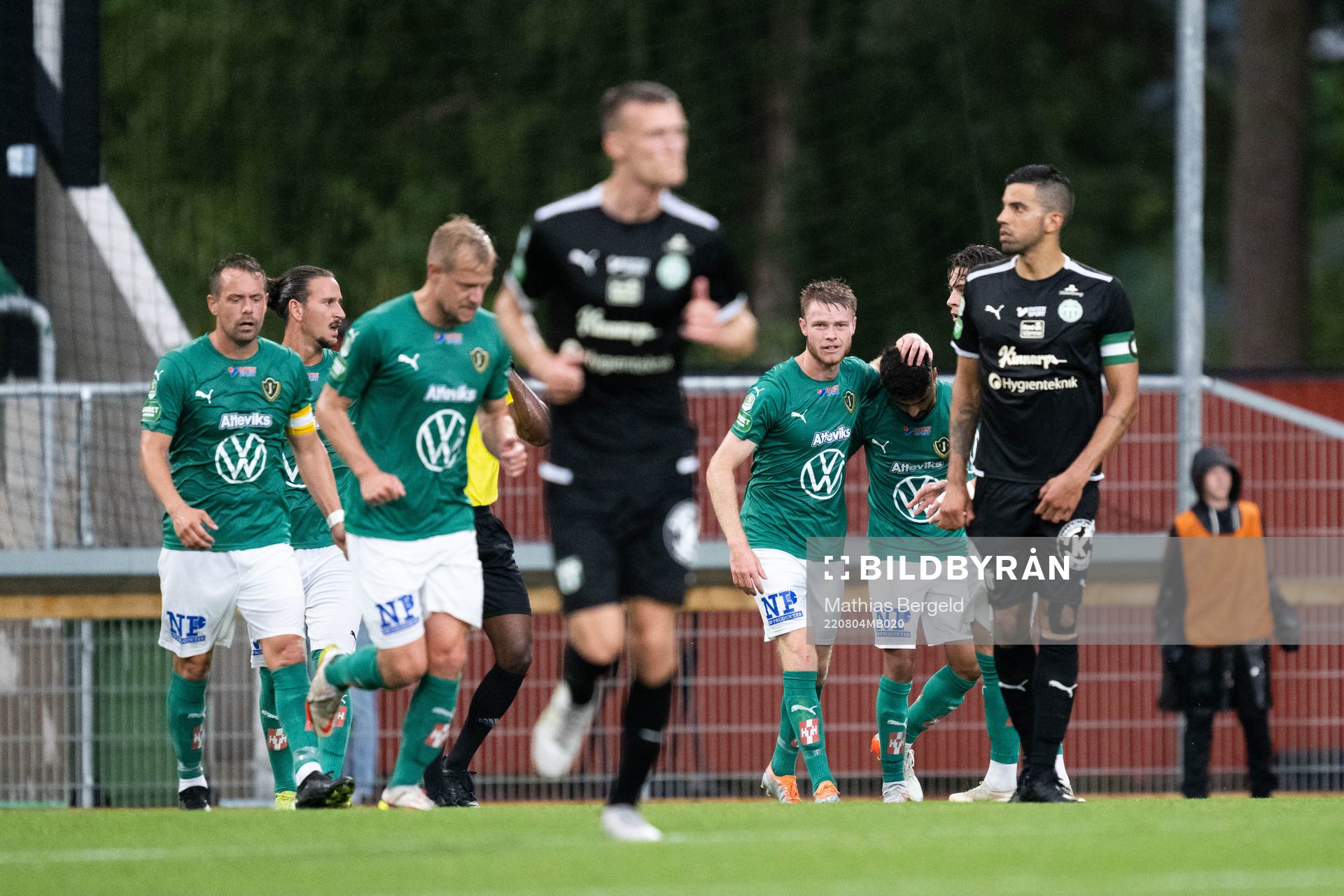 Jönköpings Södras Daniel Ljung jublar