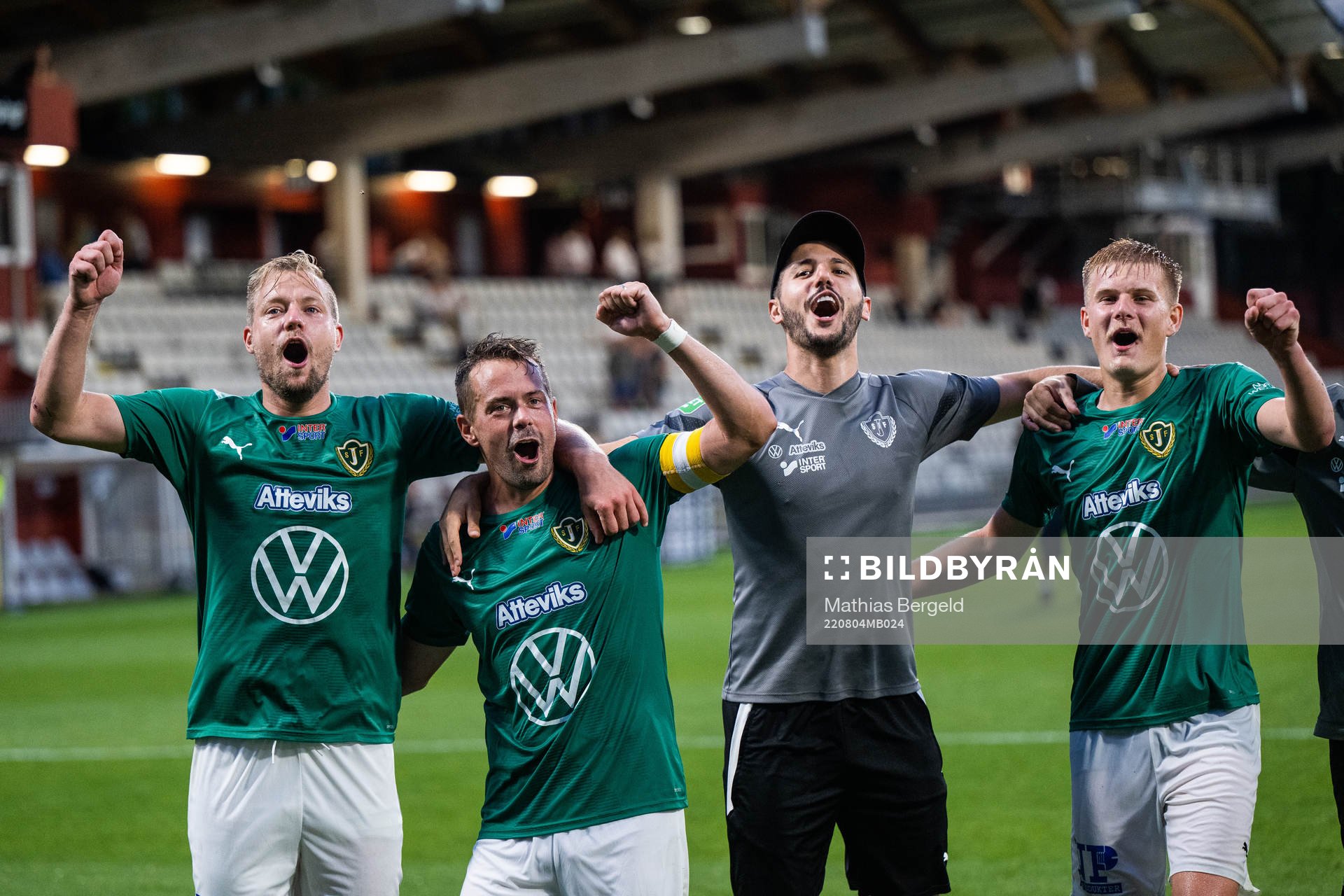 Jönköpings Södras Sebastian Crona, Fredric Fendrich och