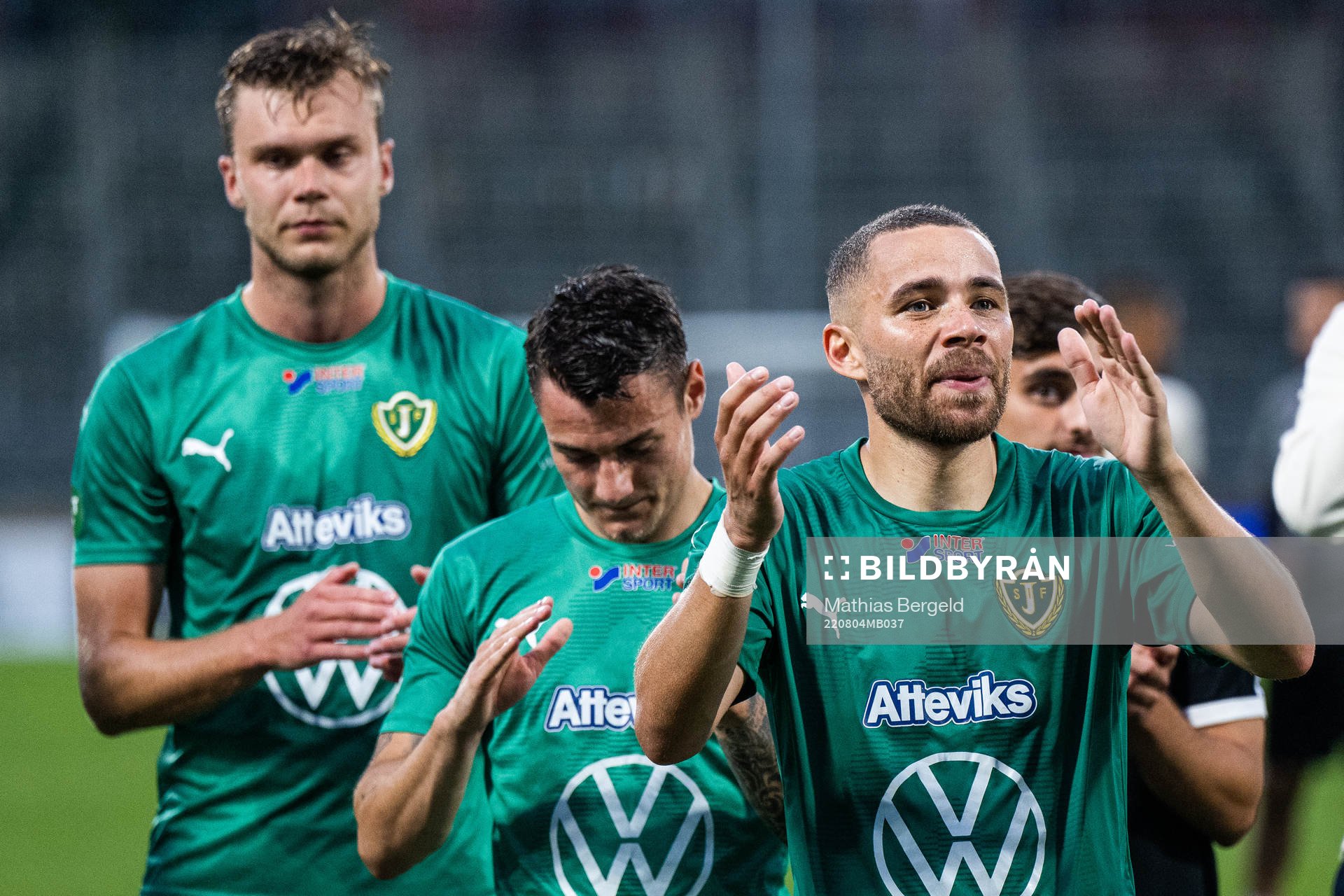 Jönköpings Södras Malkolm Moenza jublar