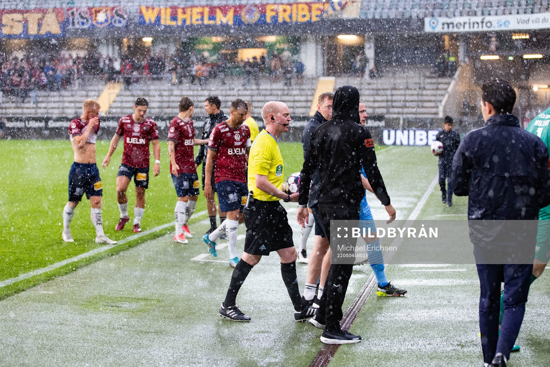 Fotbollsmatchen i Superettan mellan Örgryte och AFC