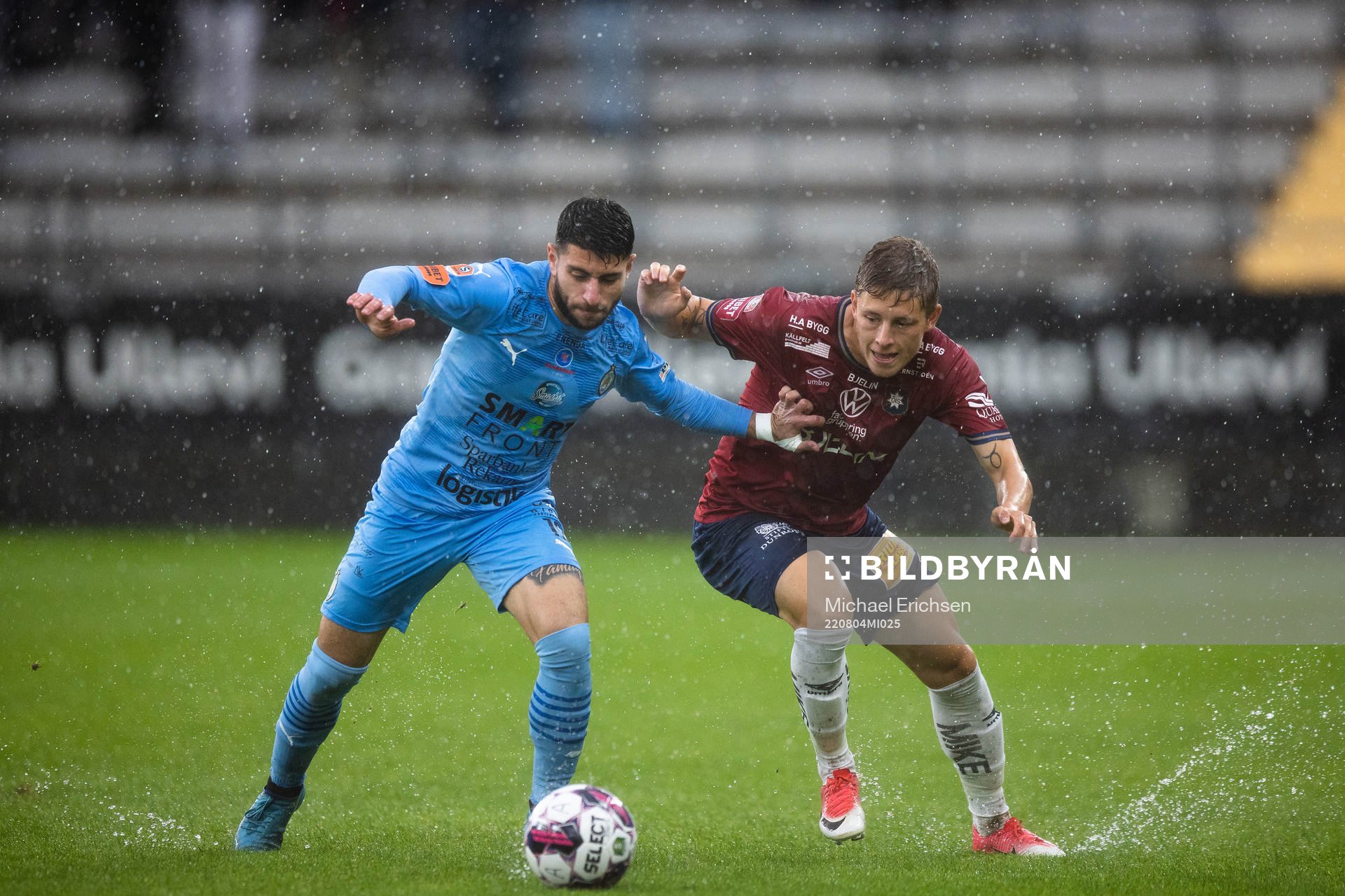 AFC Eskilstunas André Alsanati och Örgrytes Anton