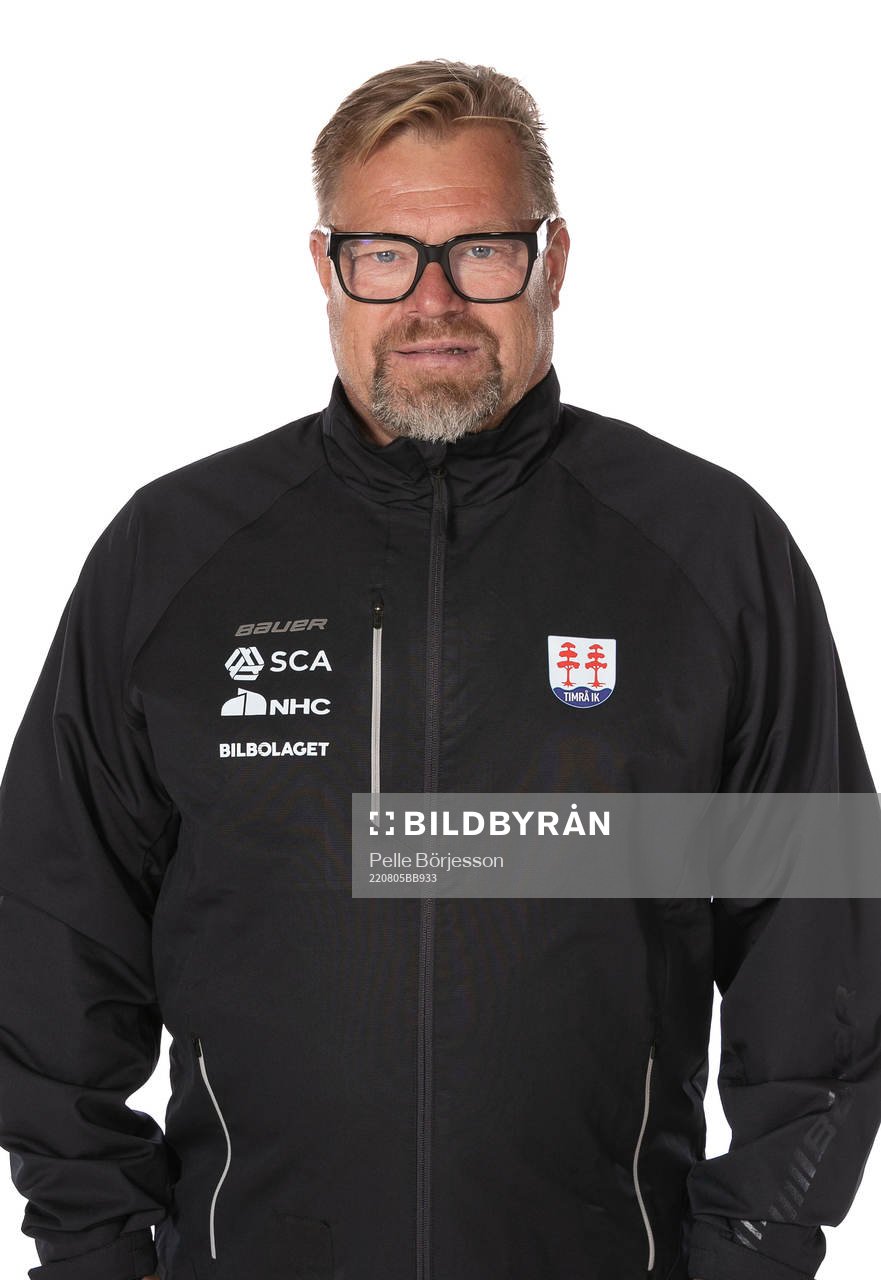 Timrås materialförvaltare Anders Huss