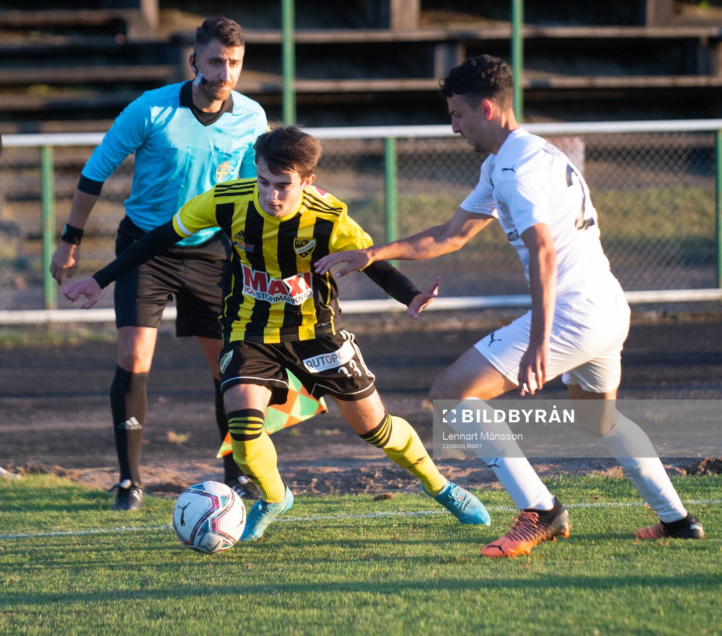 IFK Hässleholms Armin Culum i matchen i div. 2 mellan FC
