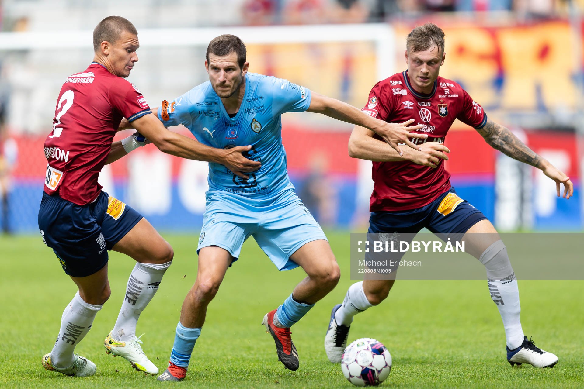 Örgrytes Arvid Brorsson och Marcus Haglind Sangré mot AFC