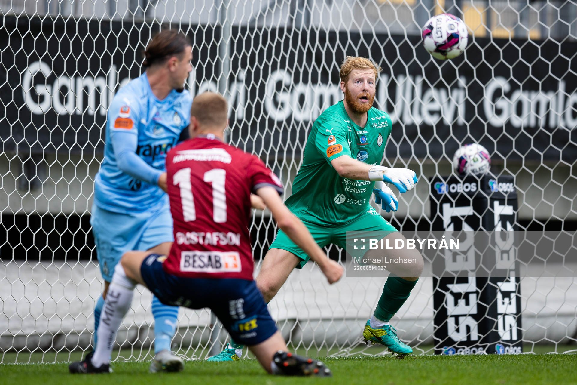 AFC Eskilstunas målvakt Nick Wolters