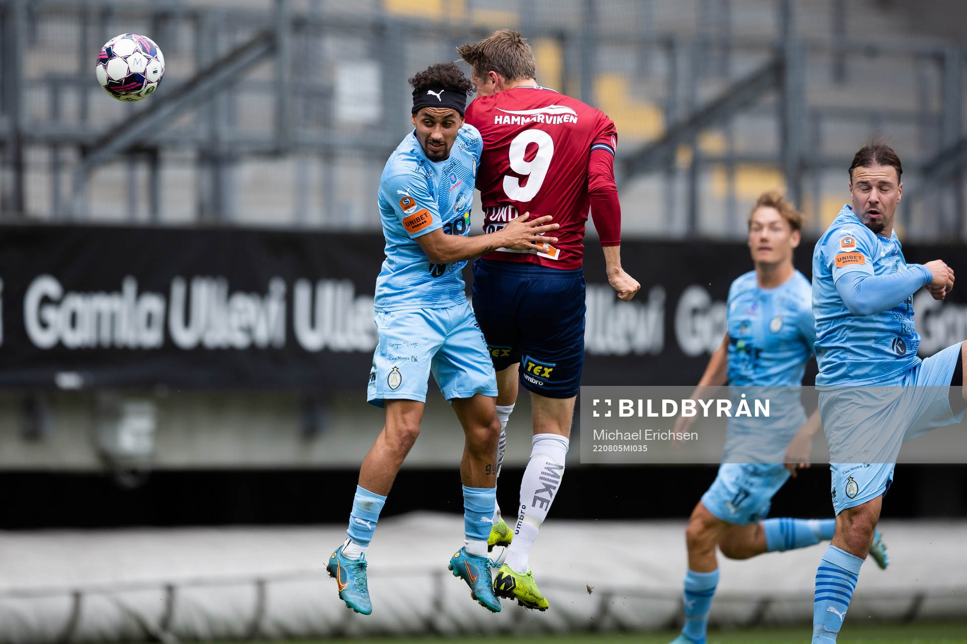 Örgrytes Viktor Lundberg nickar in 1-1