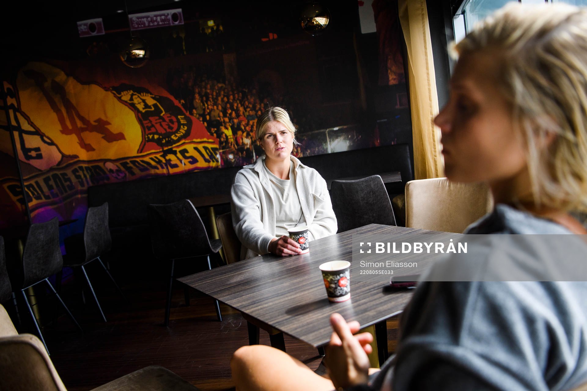 Luleås Emma Nordin och Johanna Fällman i Coop Norrbotten