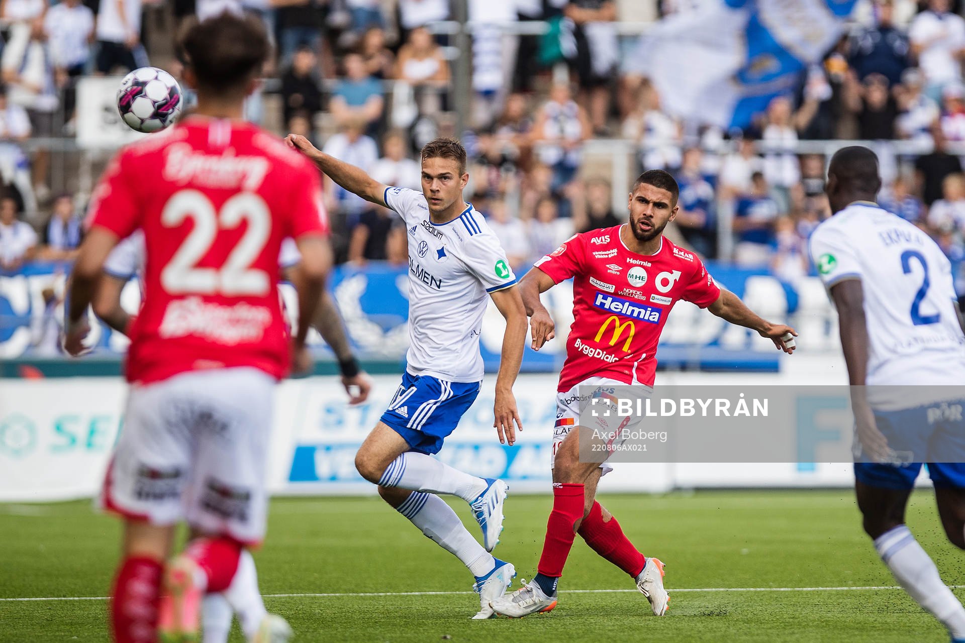 IFK Norrköpings Anton Eriksson och Degerfors Omar Carlén