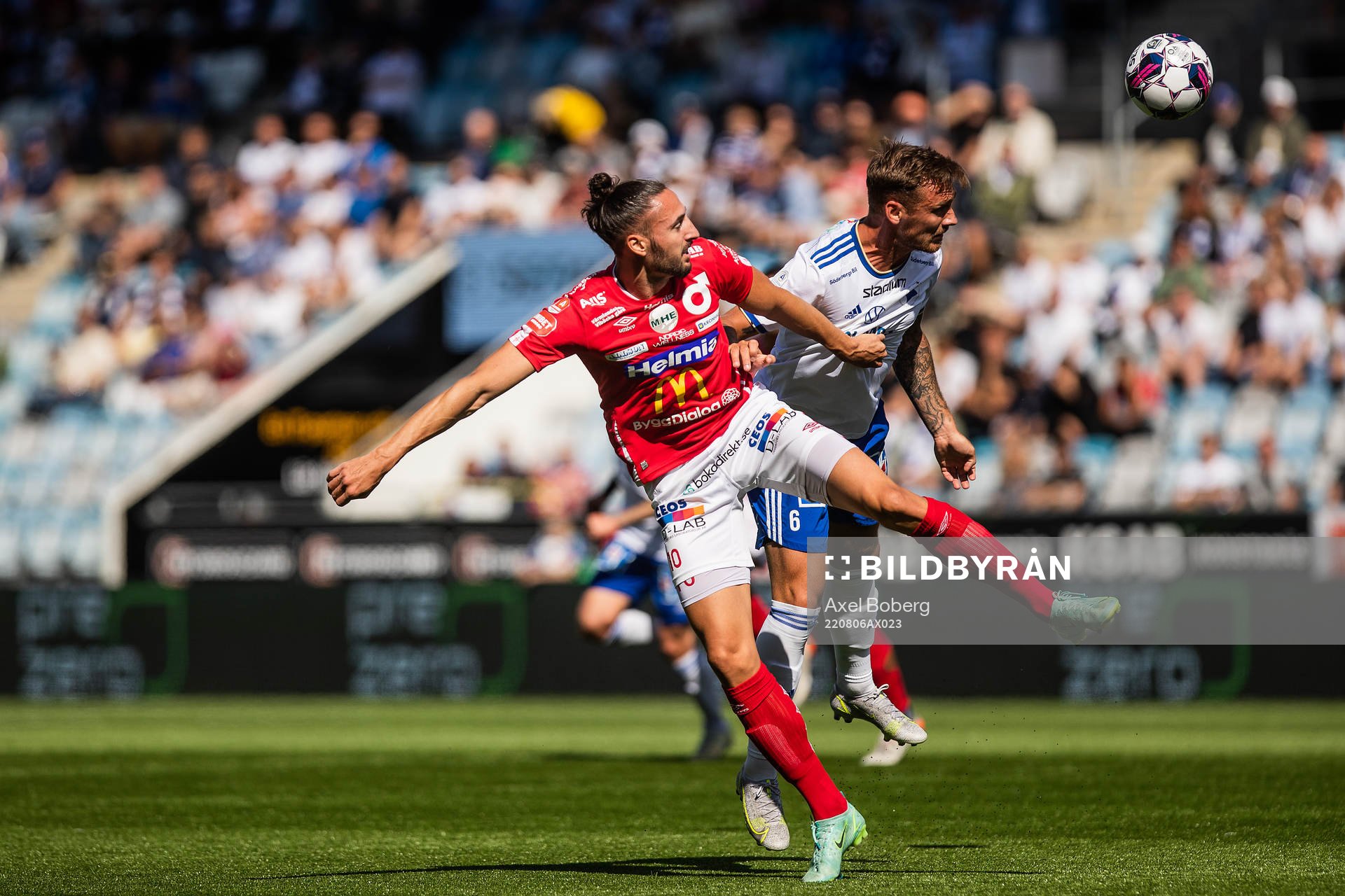IFK Norrköpings Linus Wahlqvist Egnell och Degerfors Dijan