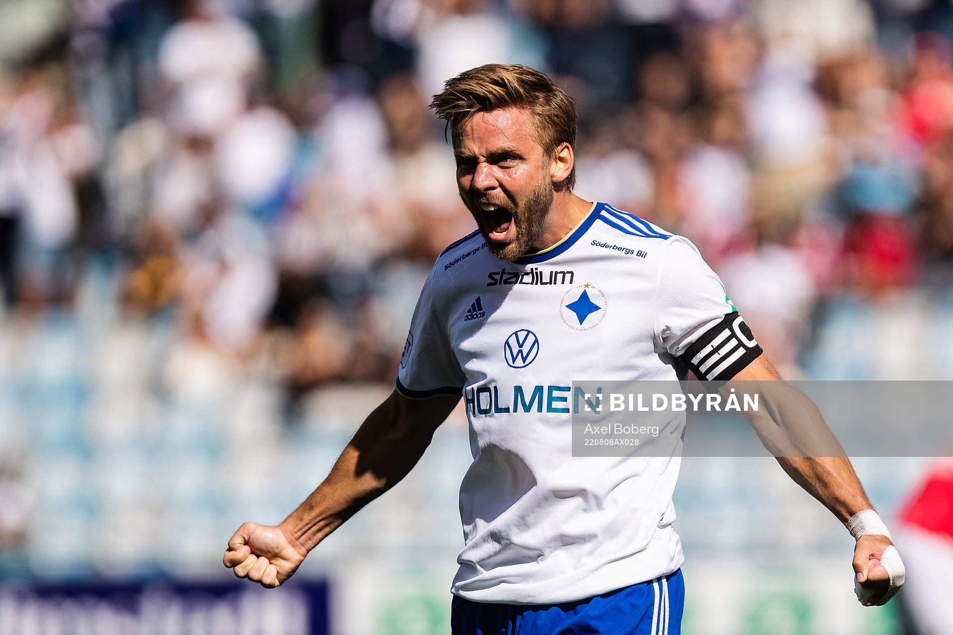 IFK Norrköpings Christoffer Nyman jublar