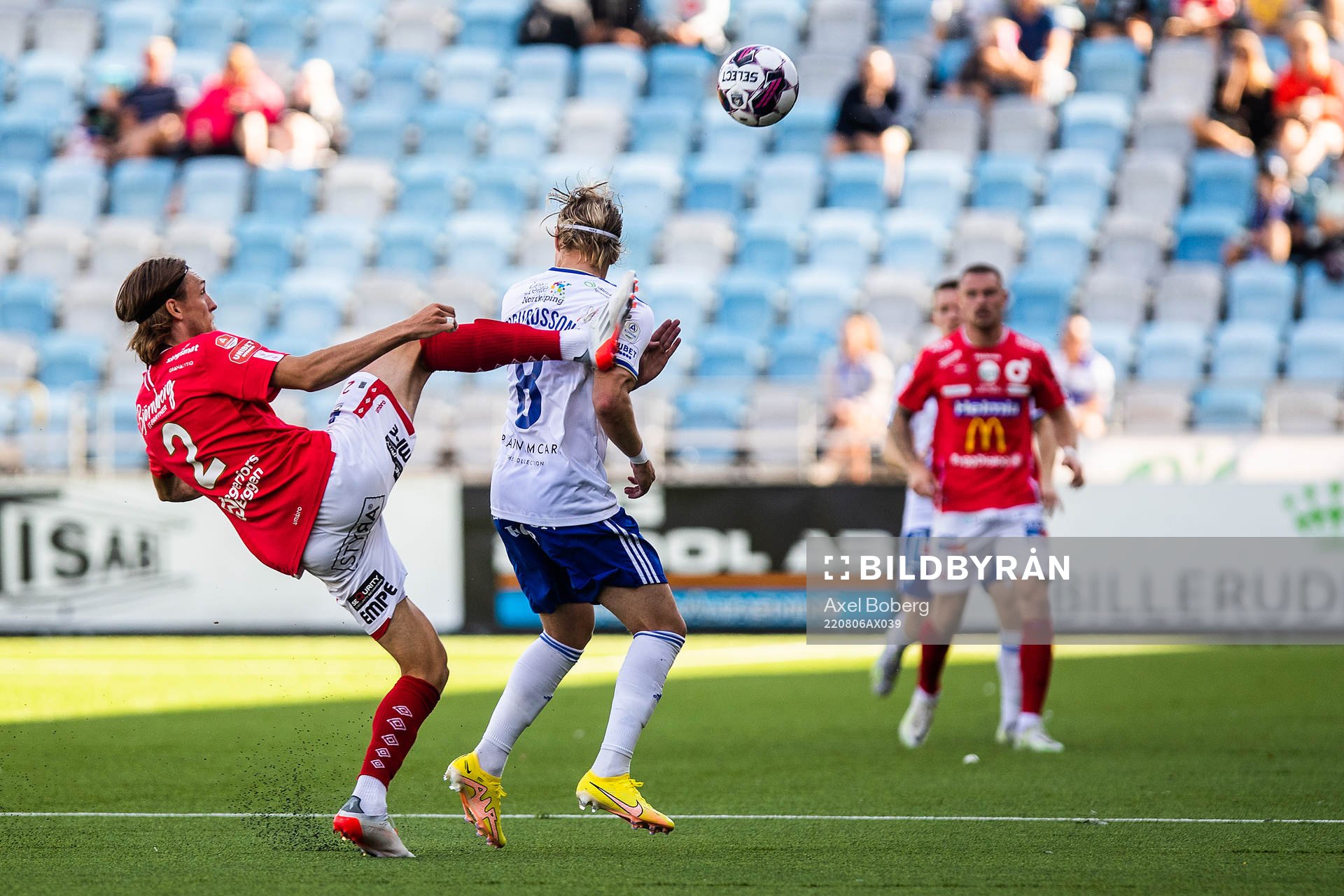 Degerfors Gustav Granath och IFK Norrköpings Arnor