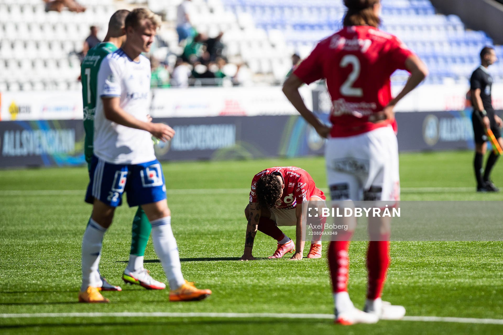 Degerfors spelare deppar