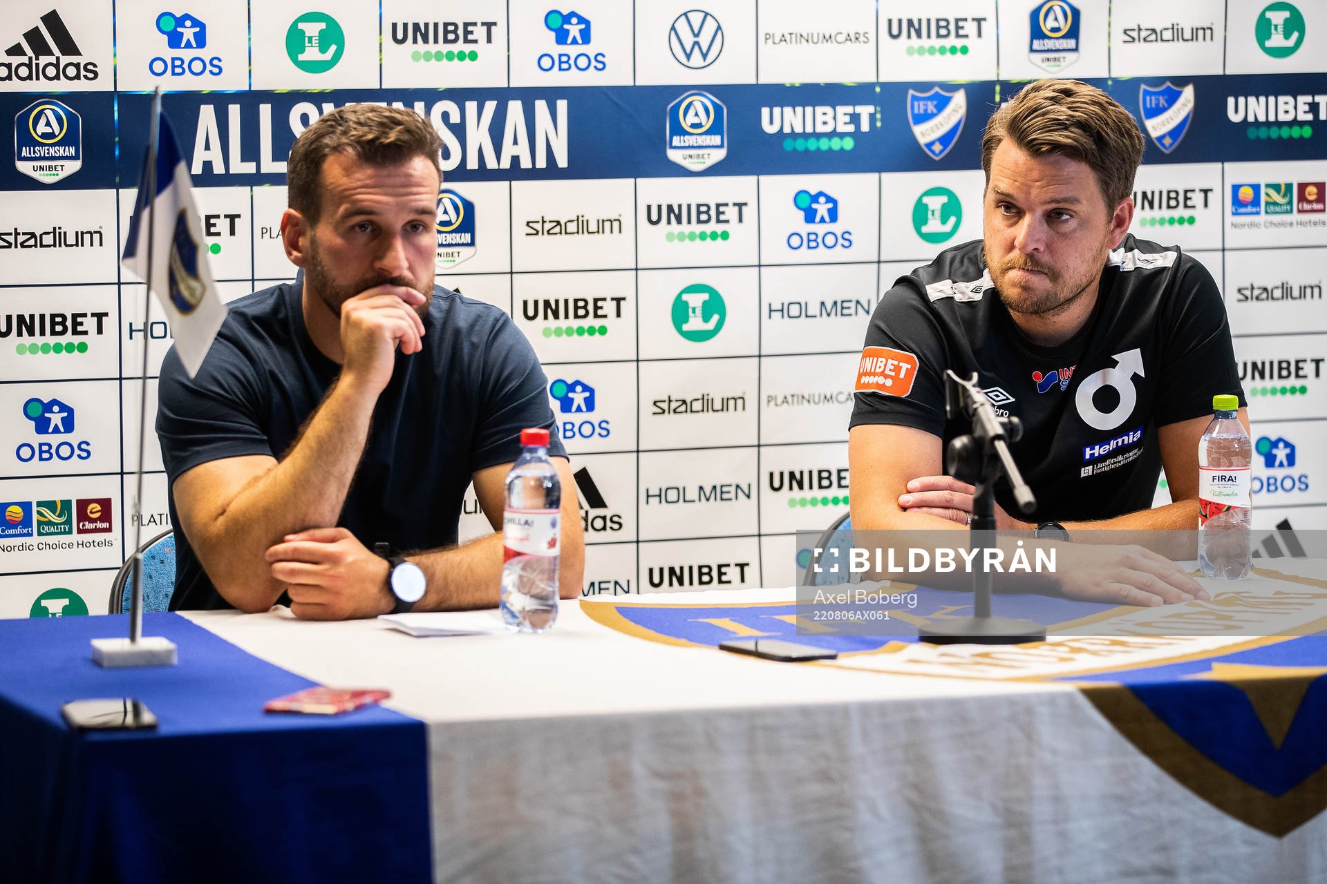 IFK Norrköpings tränare Anes Mravac och Degerfors