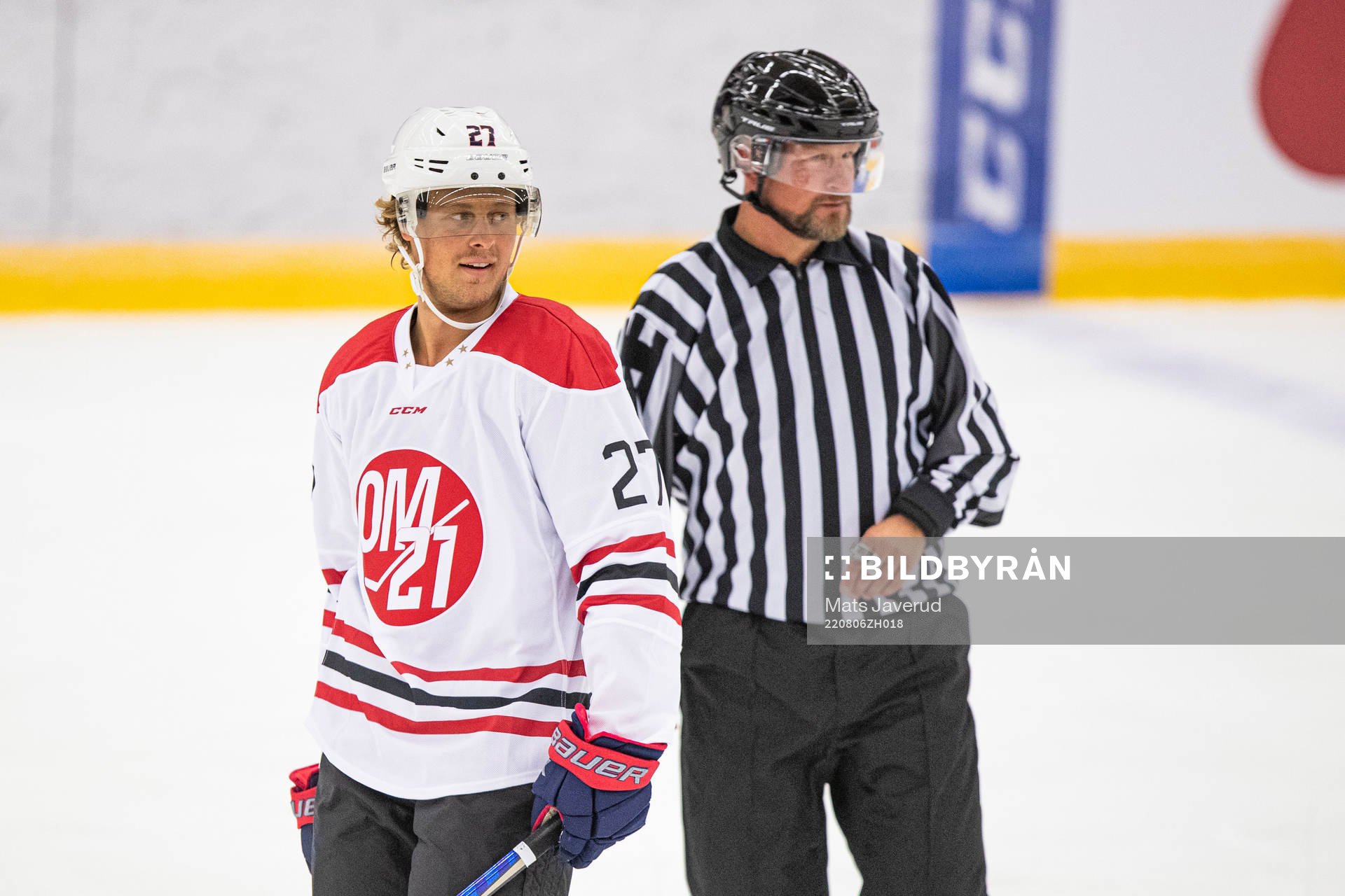 OM21 All-Stars Adam Boqvist jublar