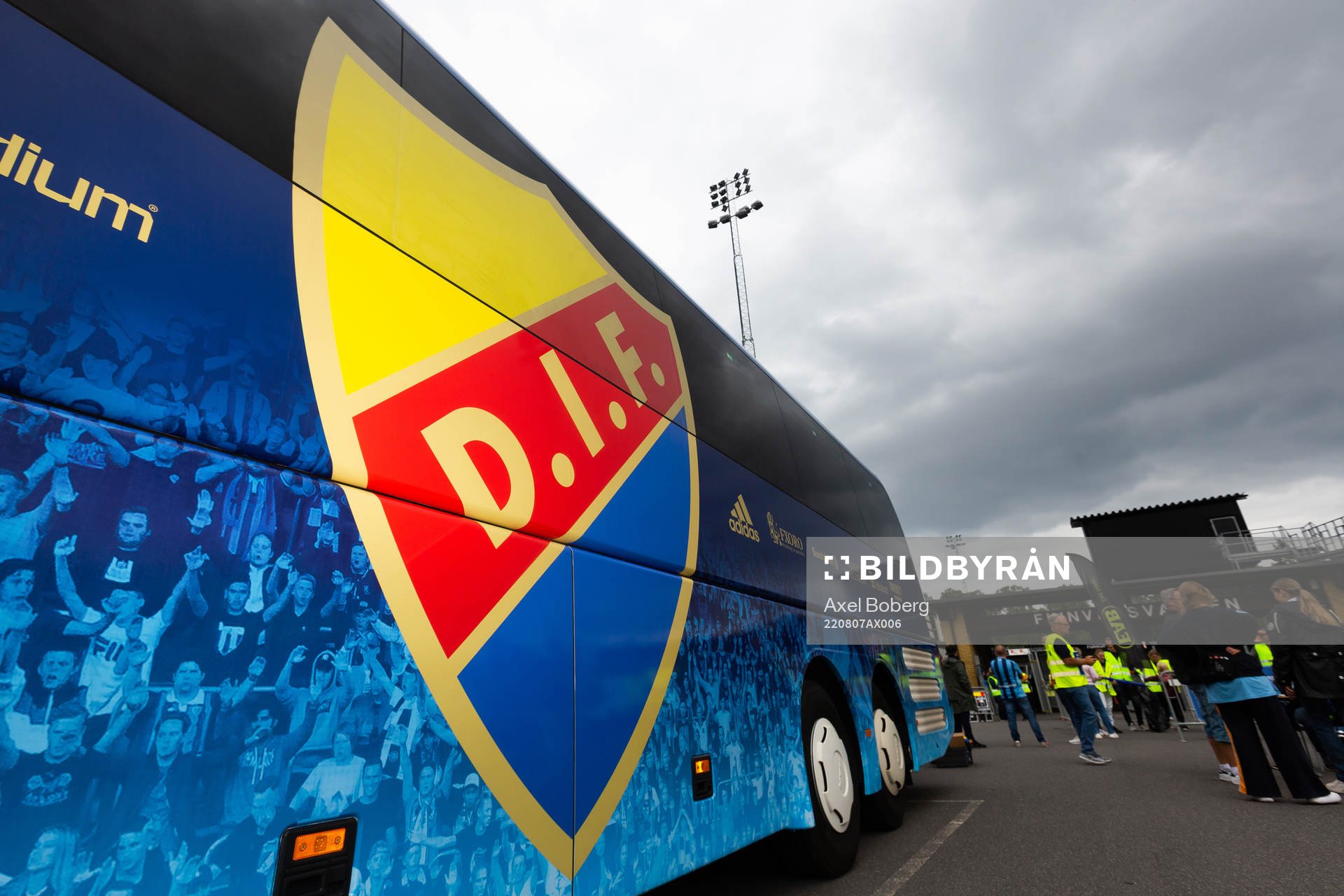 Djurgårdens spelarbuss