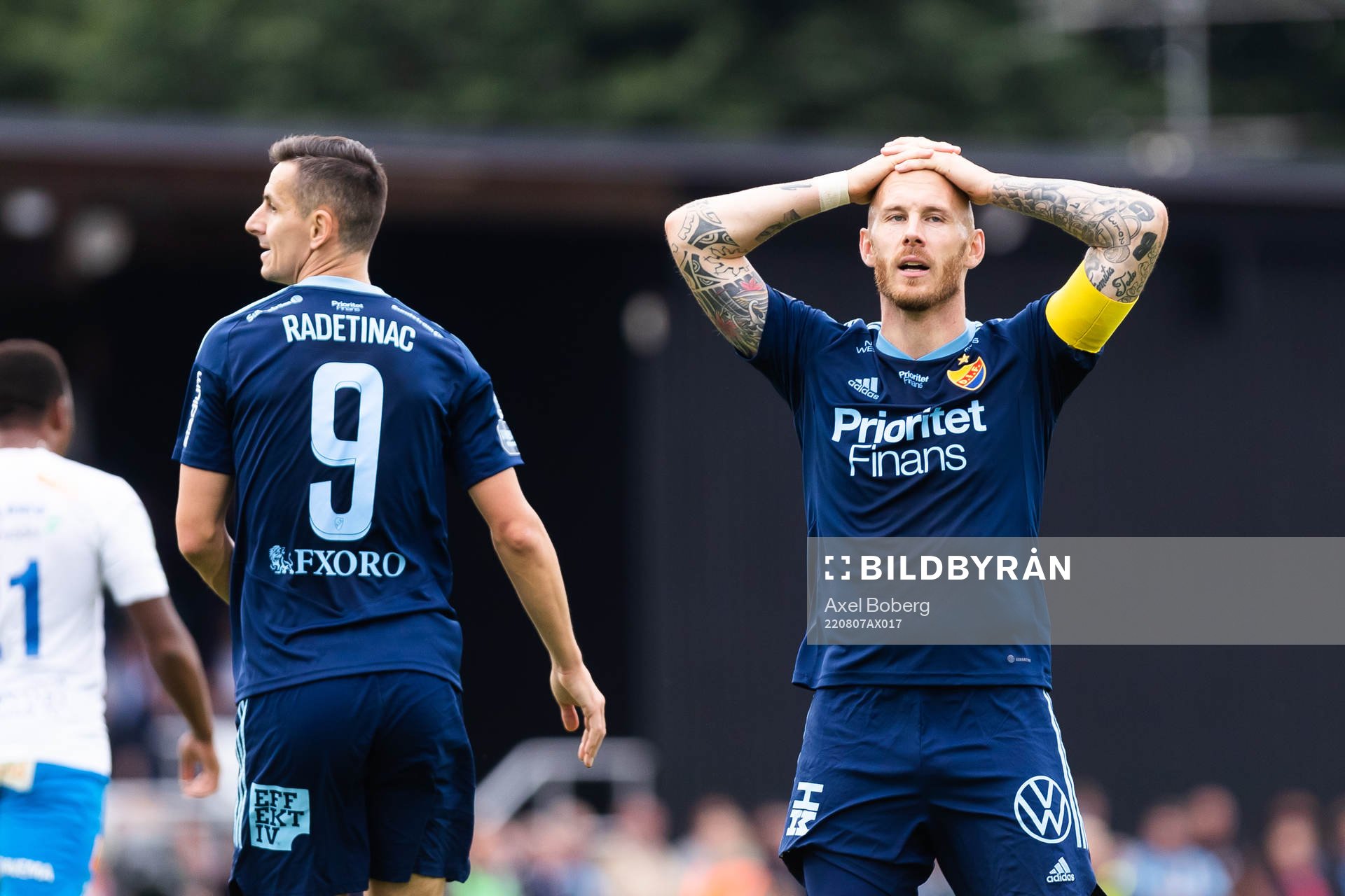 Djurgårdens Magnus Eriksson deppar