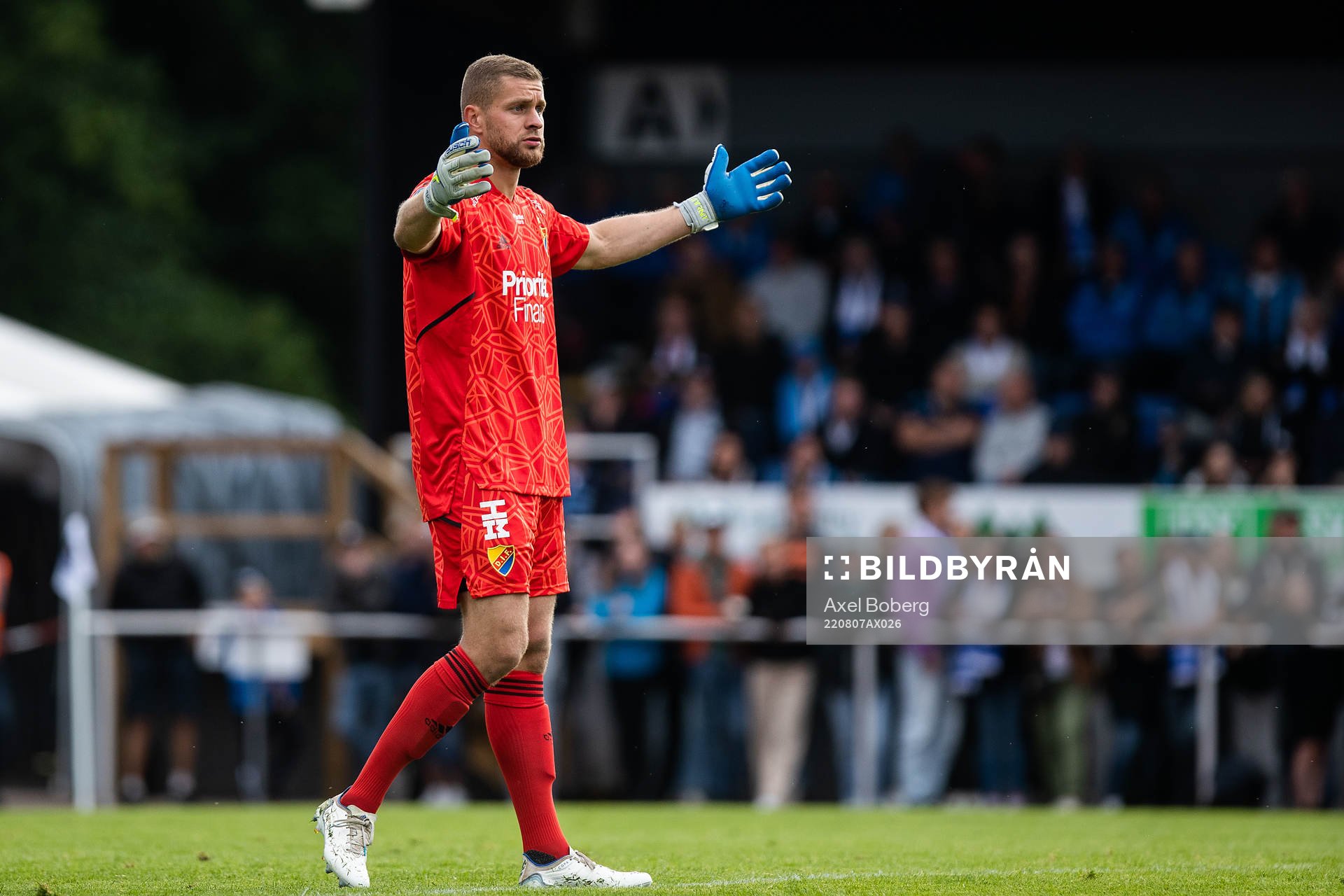 Djurgårdens målvakt Aleksandr Vasyutin