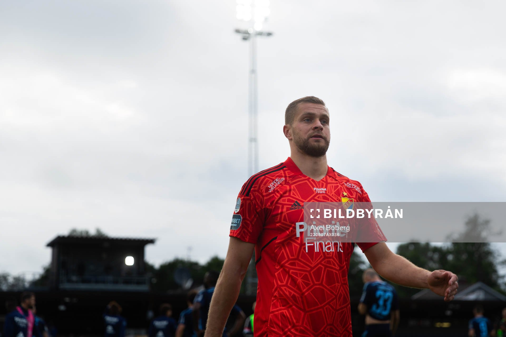 Djurgårdens målvakt Aleksandr Vasyutin