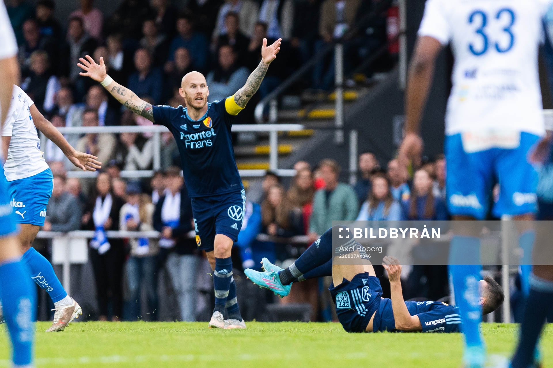 Djurgårdens Magnus Eriksson deppar
