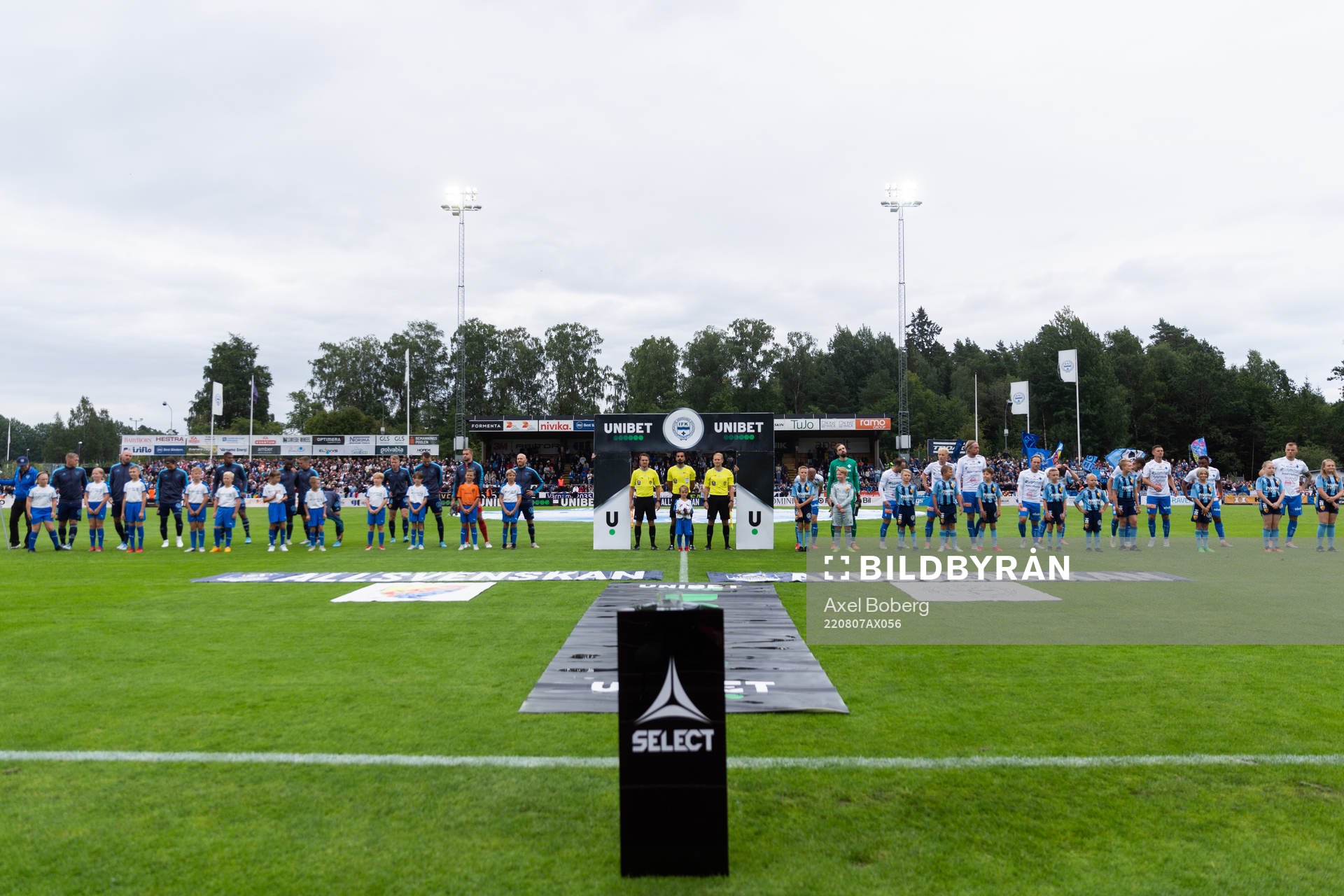 Lagen står uppställda