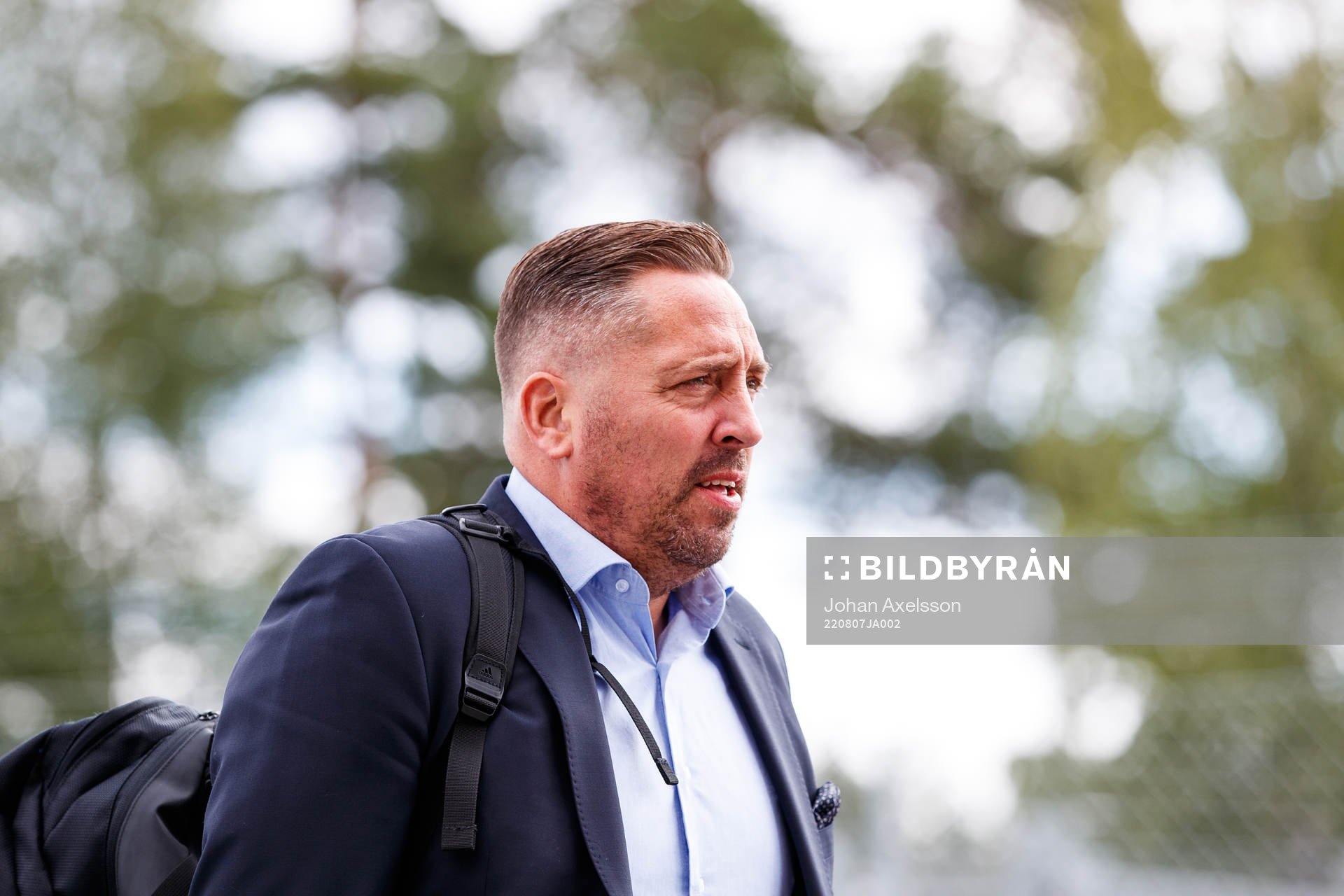 Östersunds tränare Magnus Powell