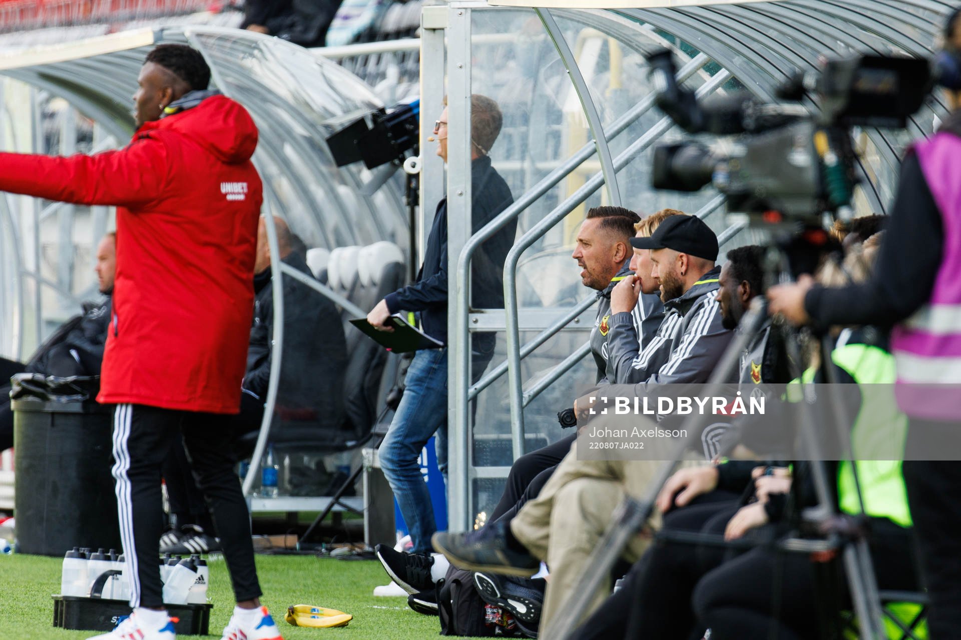 Östersunds tränare Magnus Powell