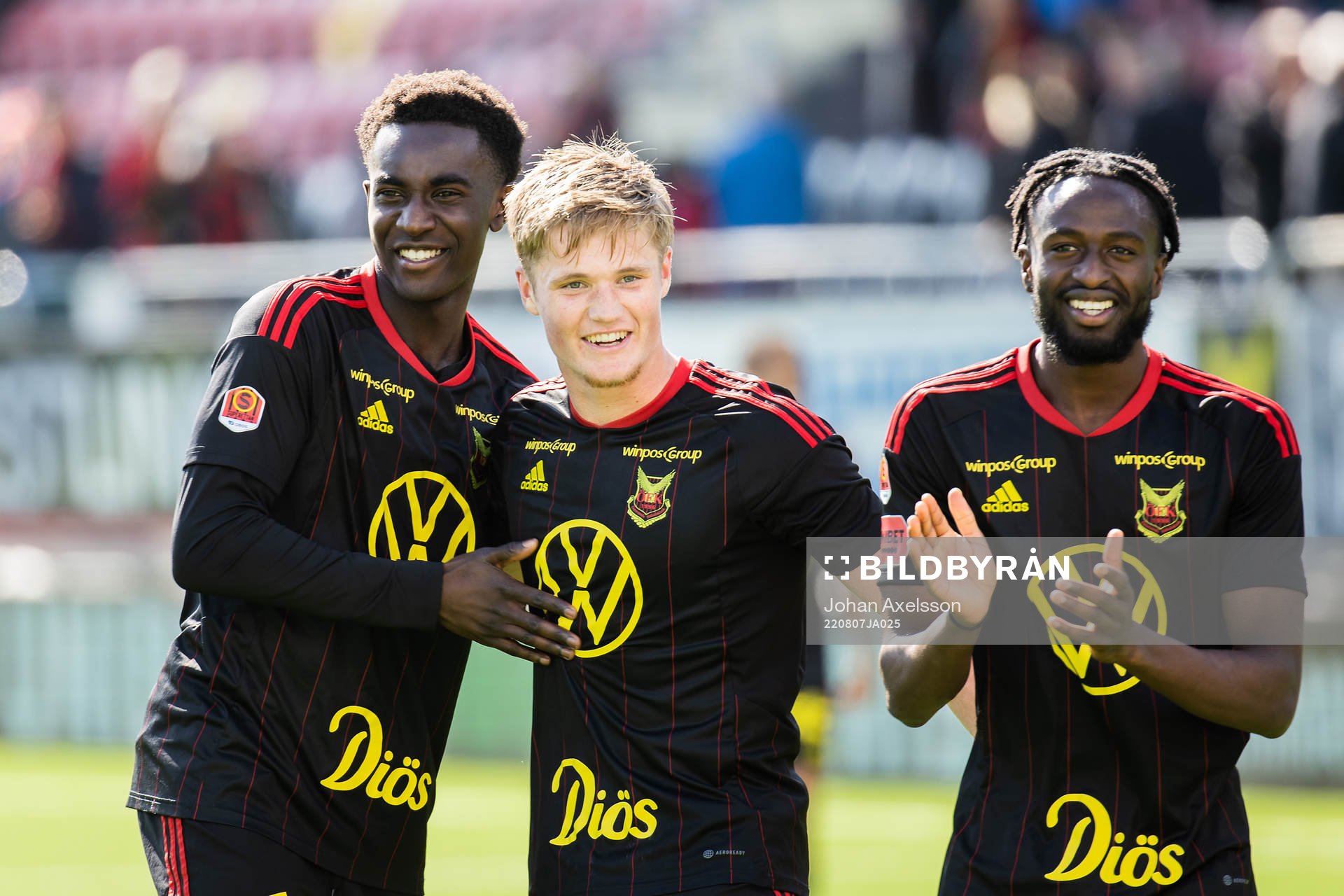 Östersunds Peter Amoran, Sebastian Karlsson Grach och