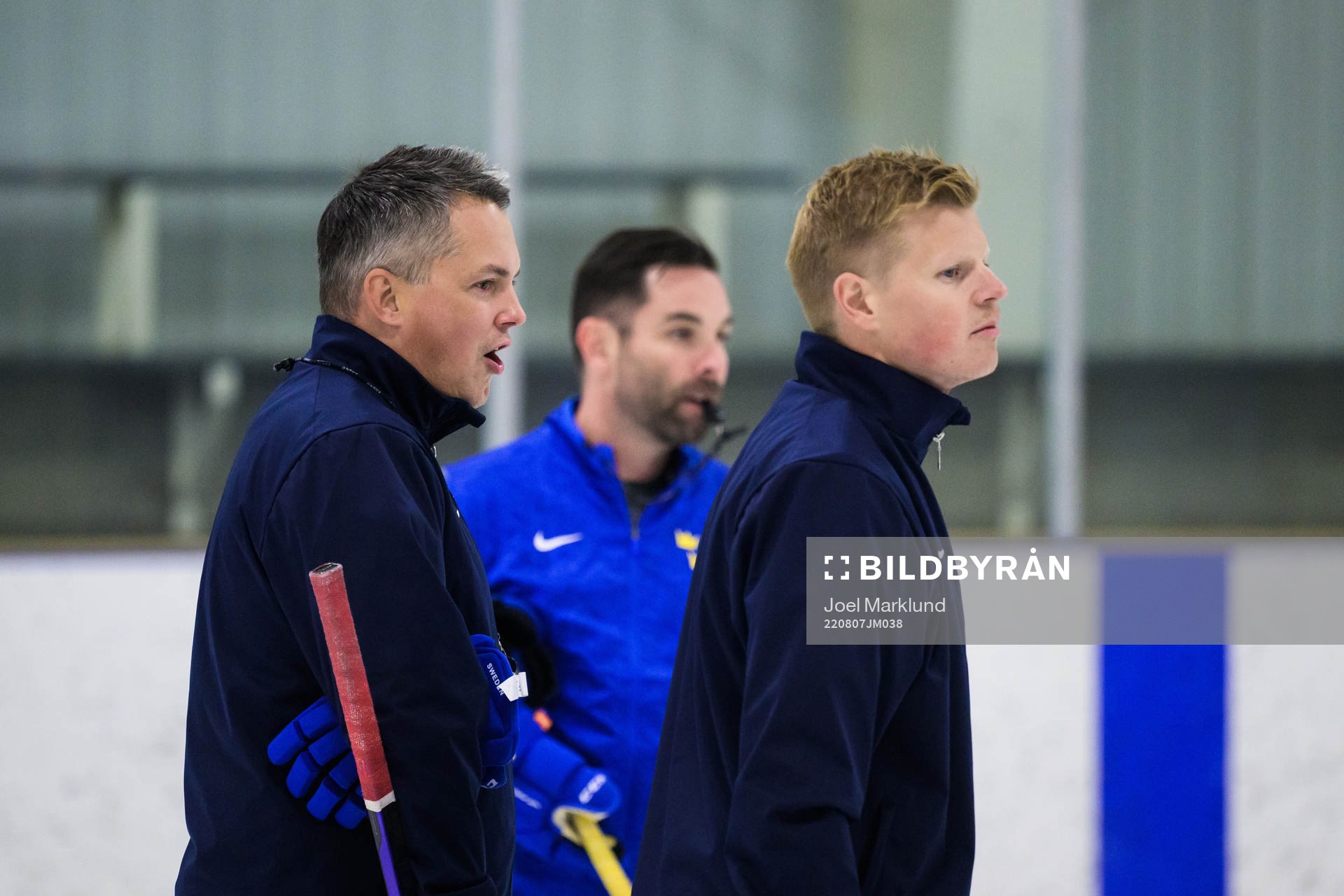 Head coach Tomas Montén and assistant coach Patrik