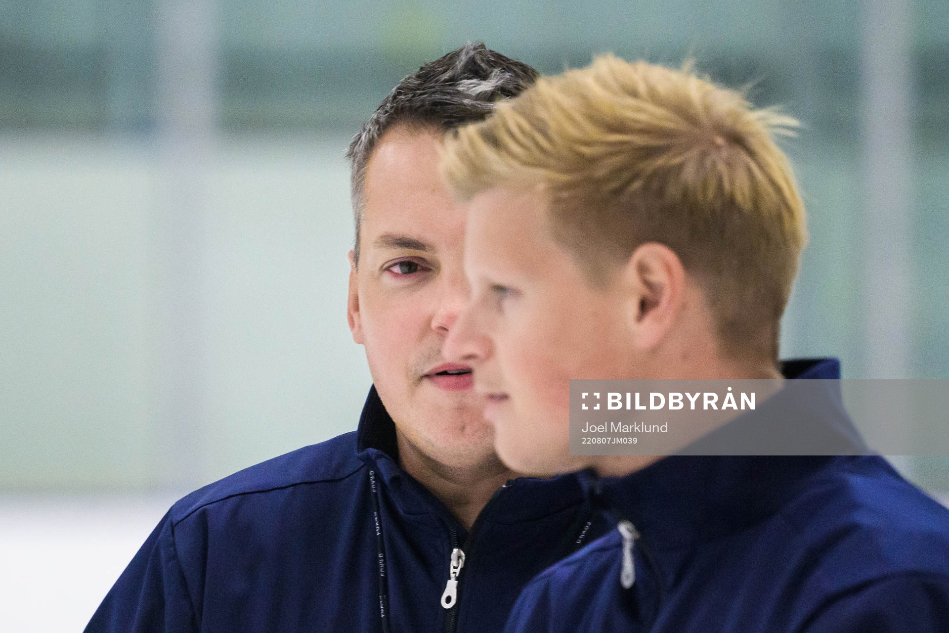Head coach Tomas Montén and assistant coach Patrik