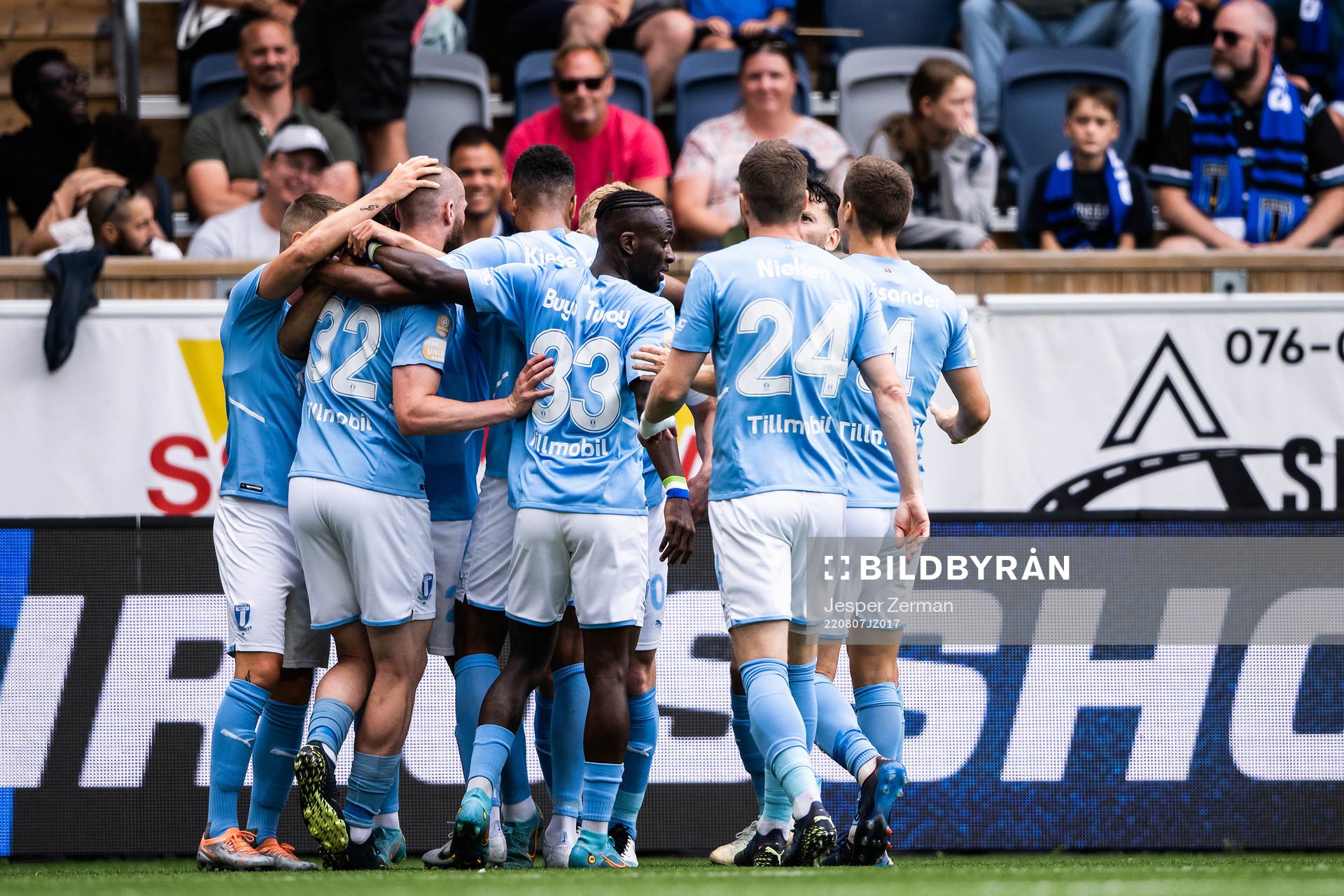 Malmö FFs Jo Inge Berget jublar