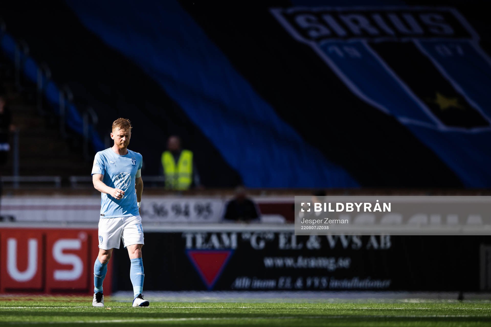 Malmö FFs Anders Christiansen deppar
