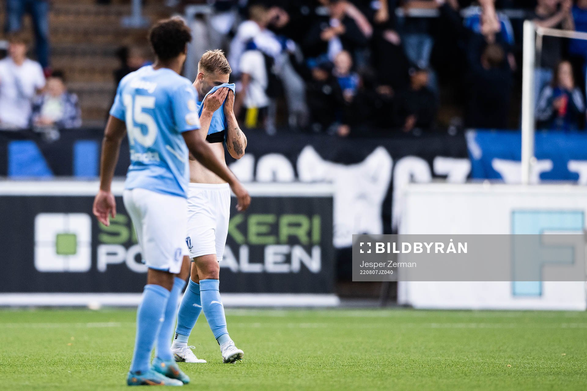 Malmö FFs Felix Beijmo deppar