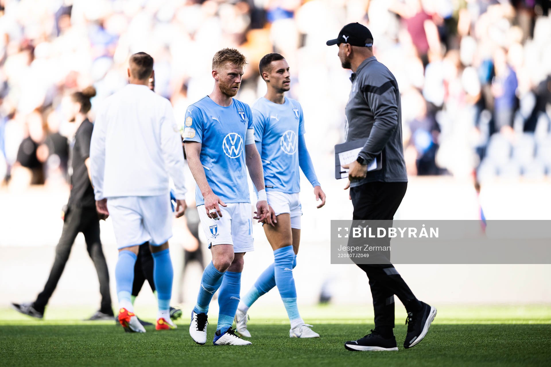 Malmö FFs Anders Christiansen deppar