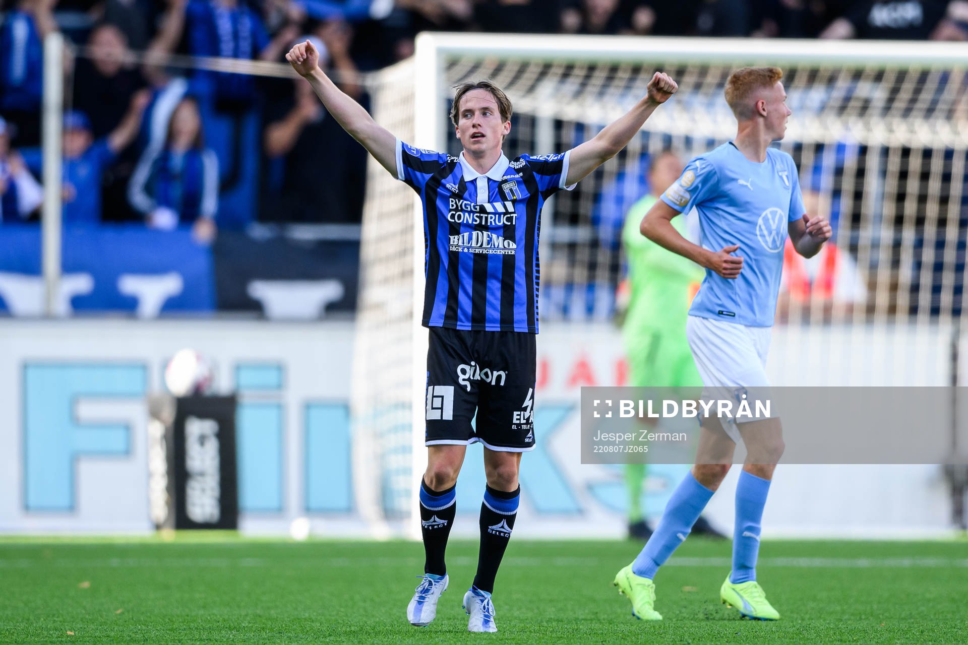 Sirius Daniel Stensson jublar