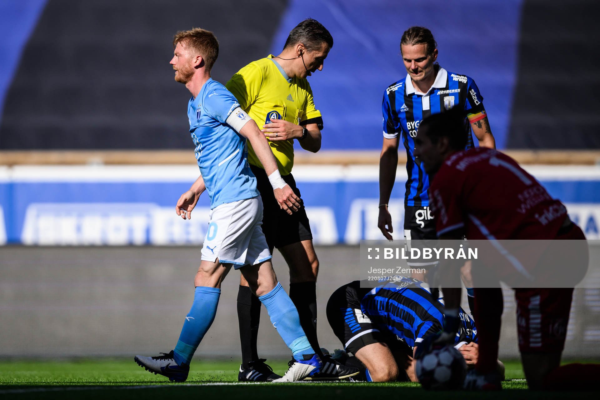 Malmö FFs Anders Christiansen och Sirius Marcus
