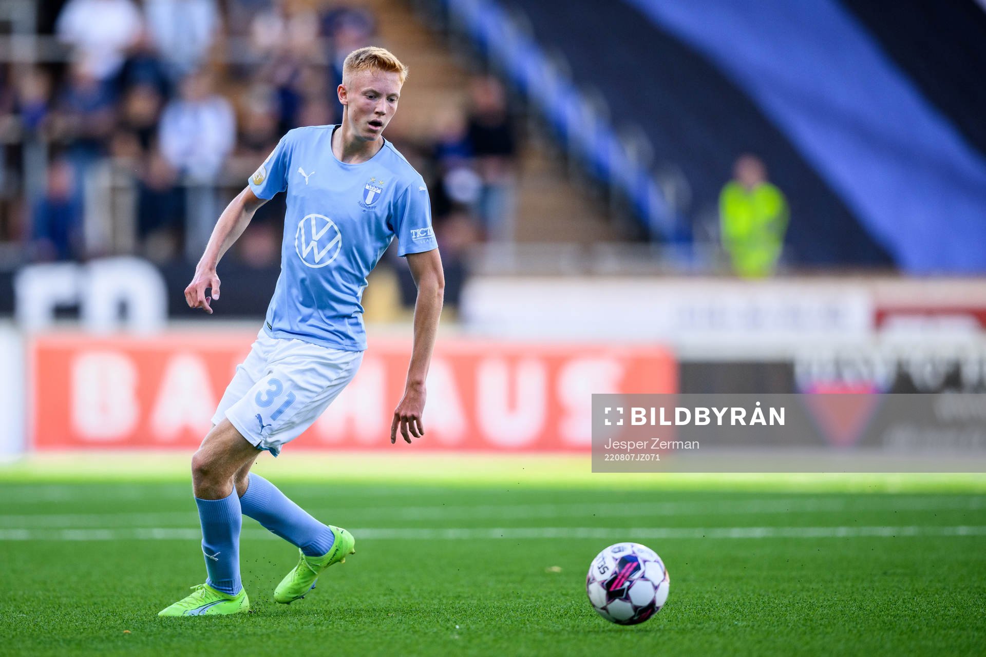 Malmö FFs Hugo Larsson