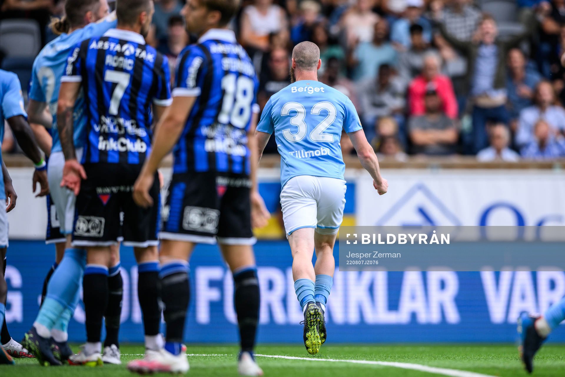 Malmö FFs Jo Inge Berget jublar