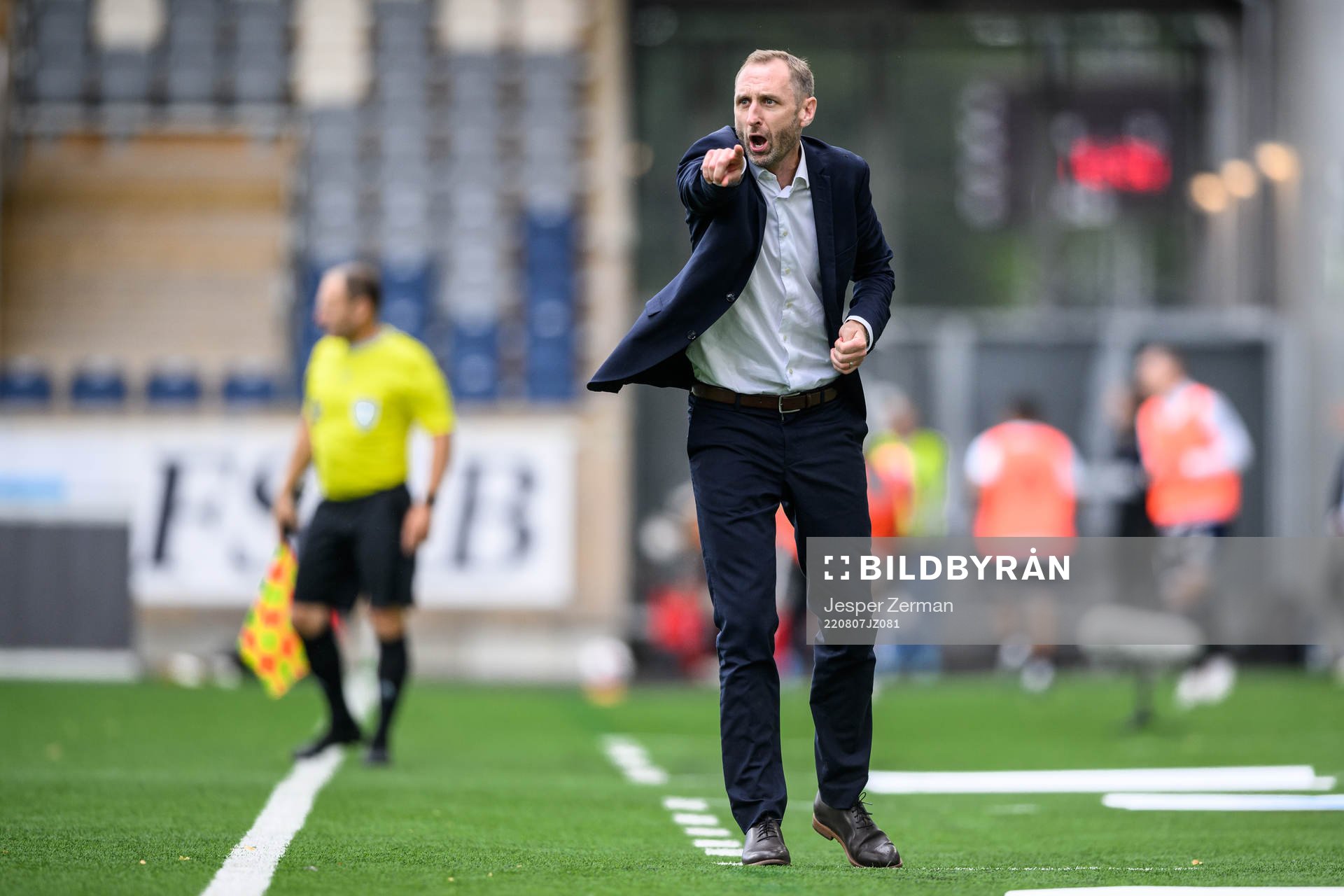 Malmö FFs tränare  Andreas Georgson