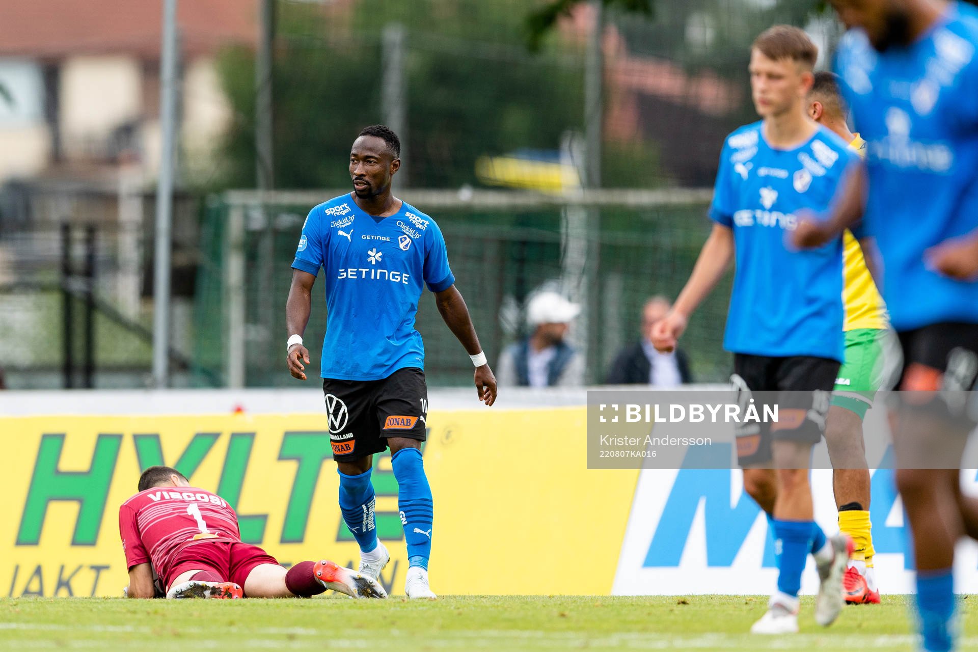 Halmstads Sadat Karim deppar