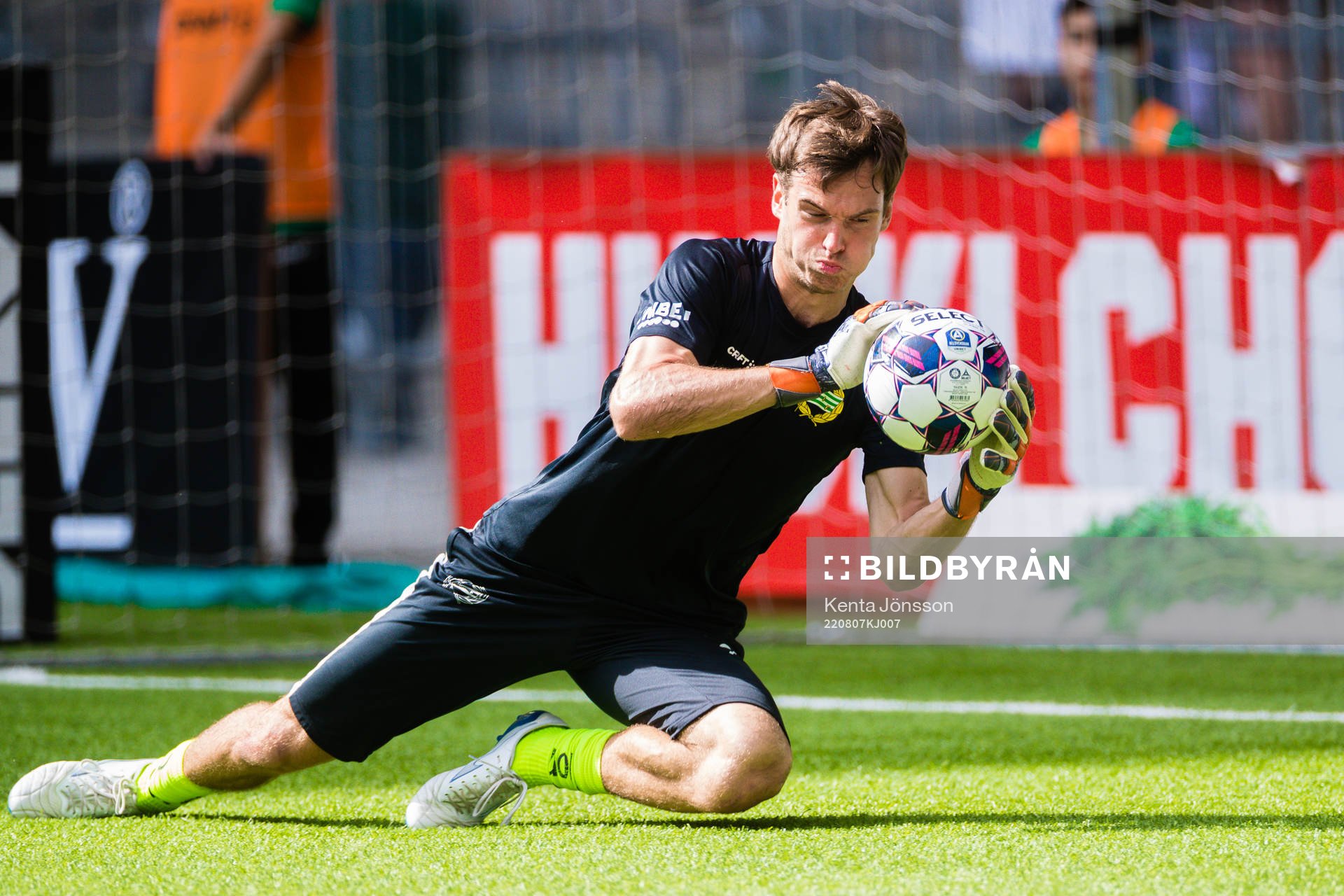 Hammarbys målvakt Davor Blazevic