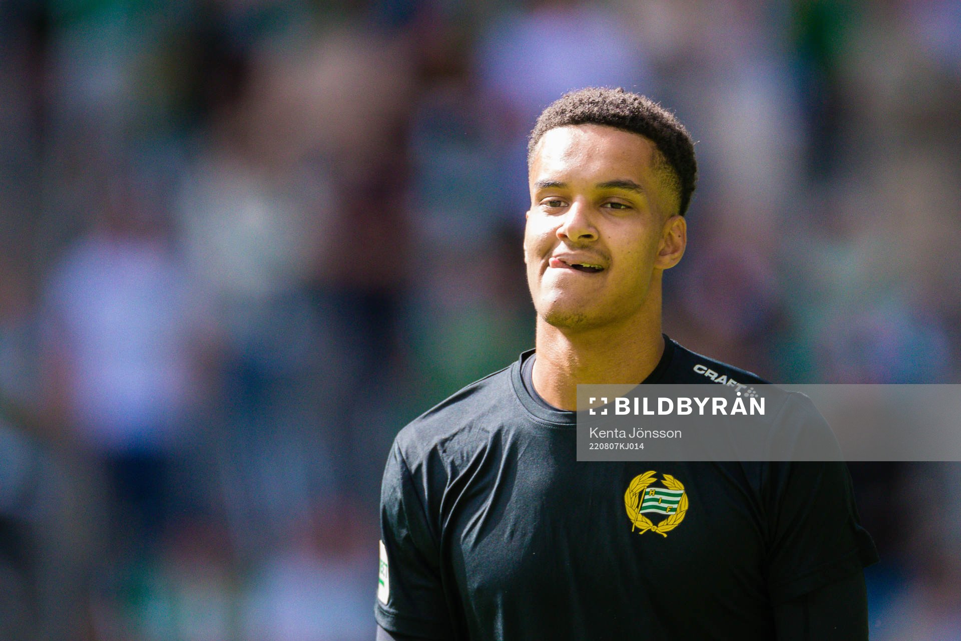 Hammarbys målvakt Oliver Dovin